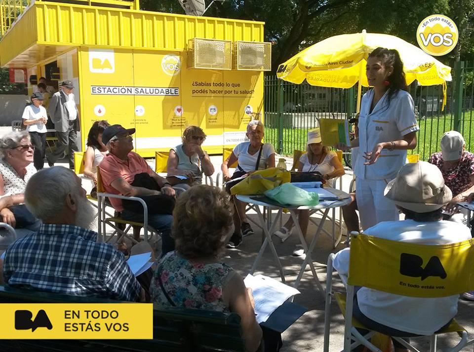 Actividades saludables en parques y plazas de la Ciudad