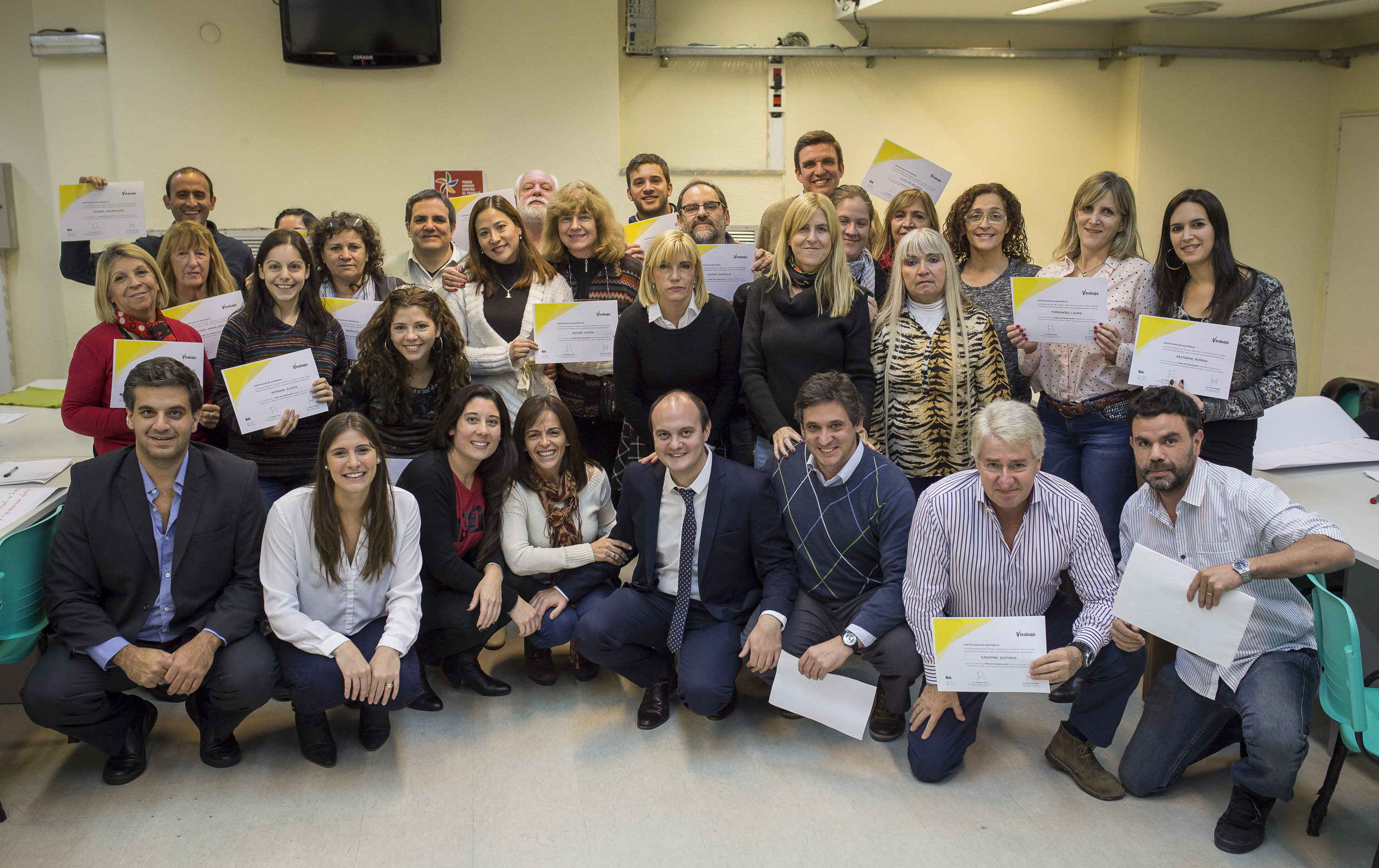 Capacitan en Comunicación y atención al ciudadano a empleados de la Subsecretaría de Trabajo de la Ciudad