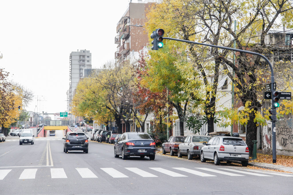 Tránsito: los cambios de circulación en Coghlan por el nuevo viaducto