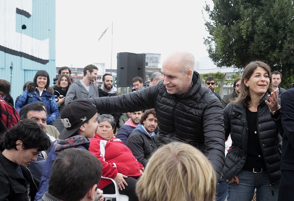 Horacio Rodríguez Larreta presentó "Arte en los Barrios"