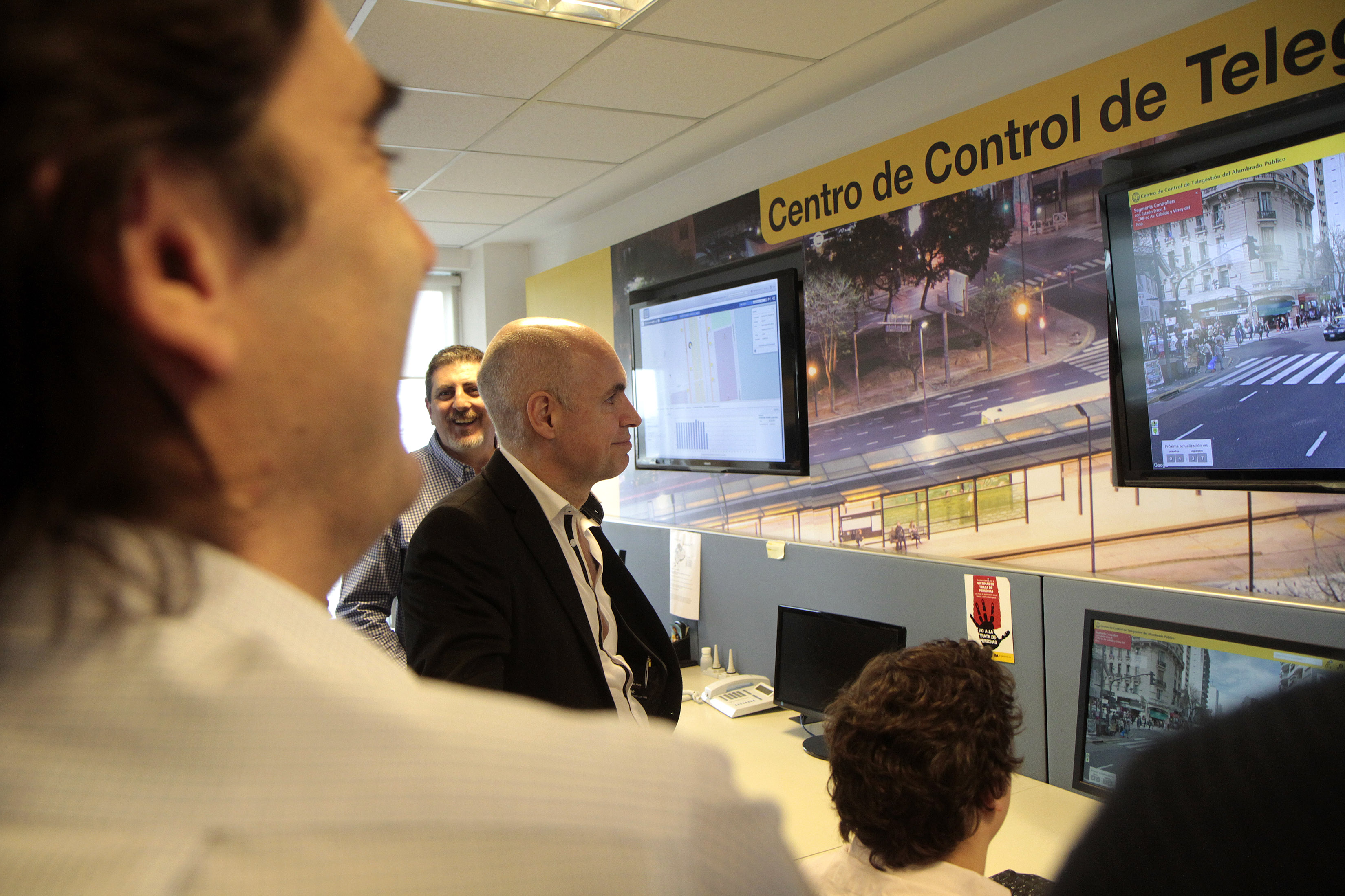 Visita al Centro de Control de Telegestión del Alumbrado Público