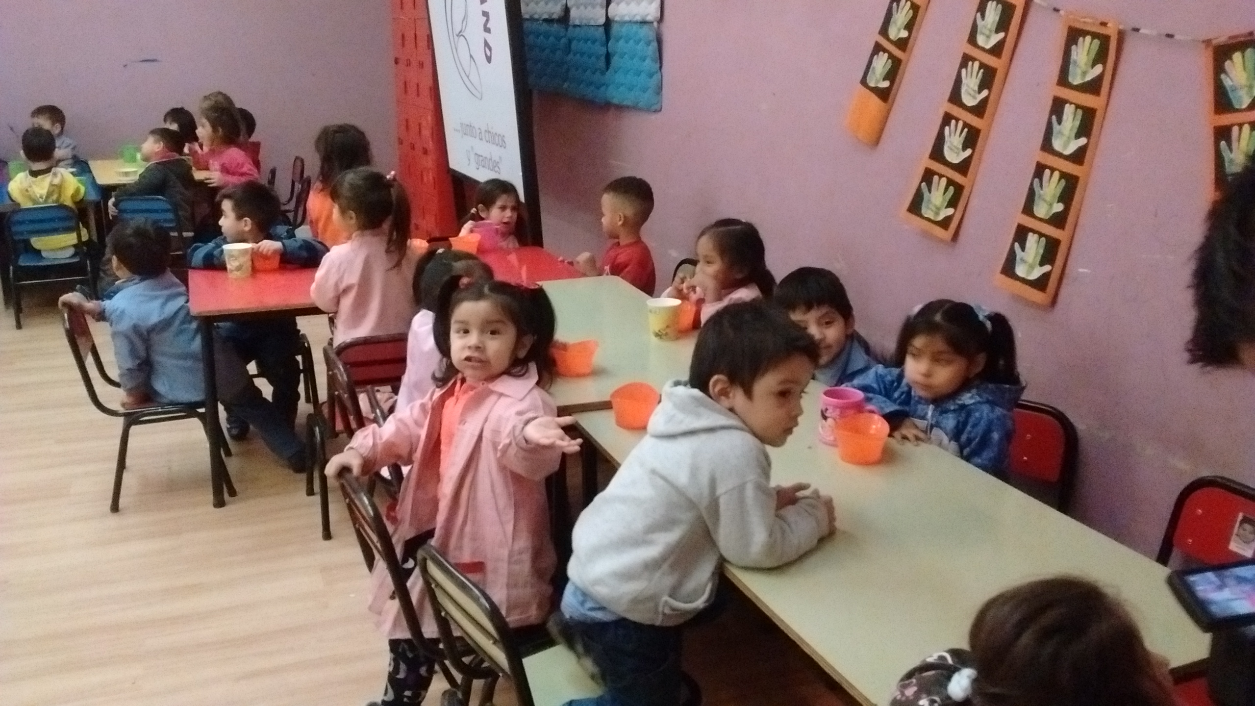 Más de 8.800 chicos por día asisten a los Centros de Primera Infancia 