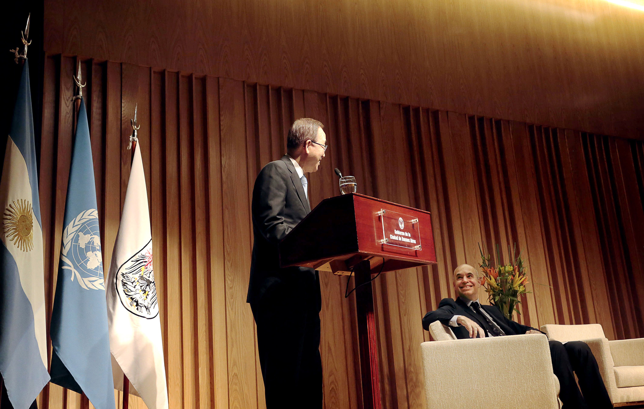 Rodríguez Larreta declaró Ciudadano Ilustre al secretario general de la ONU