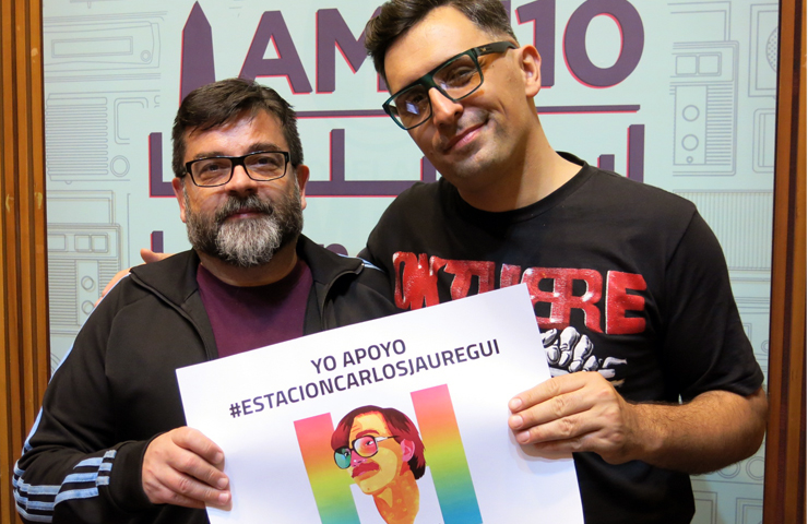 Campaña Yo apoyo #EstaciónCarlosJauregui 