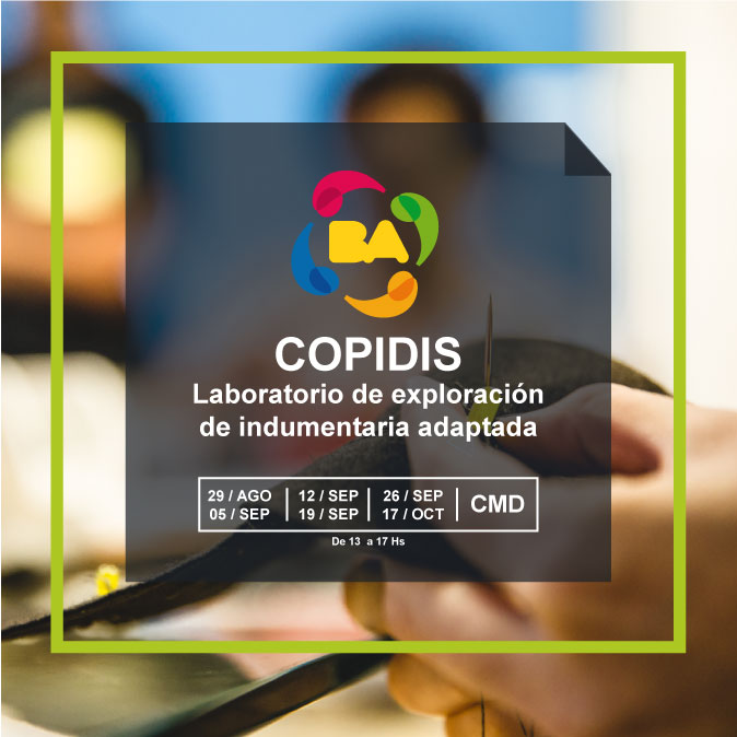 Workshop sobre indumentaria adaptada para personas con movilidad reducida