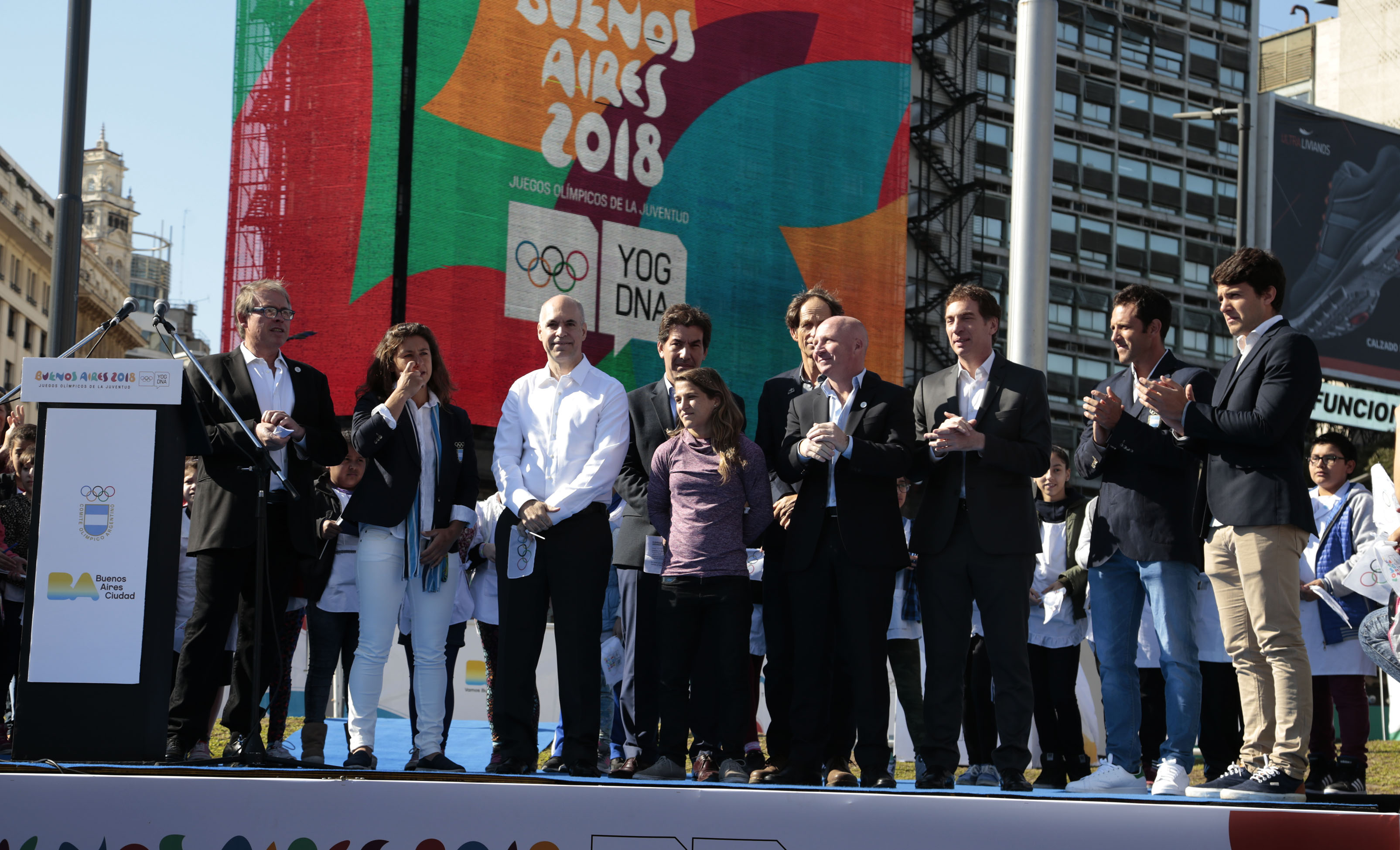 Rodríguez Larreta, junto a los atletas de oro: "Los Juegos Olímpicos de la Juventud 2018 serán un éxito”