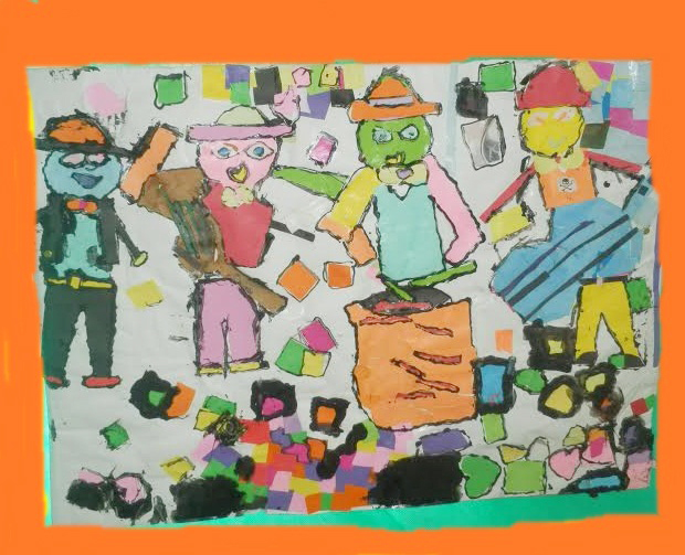 Niños y Artistas en el Museo