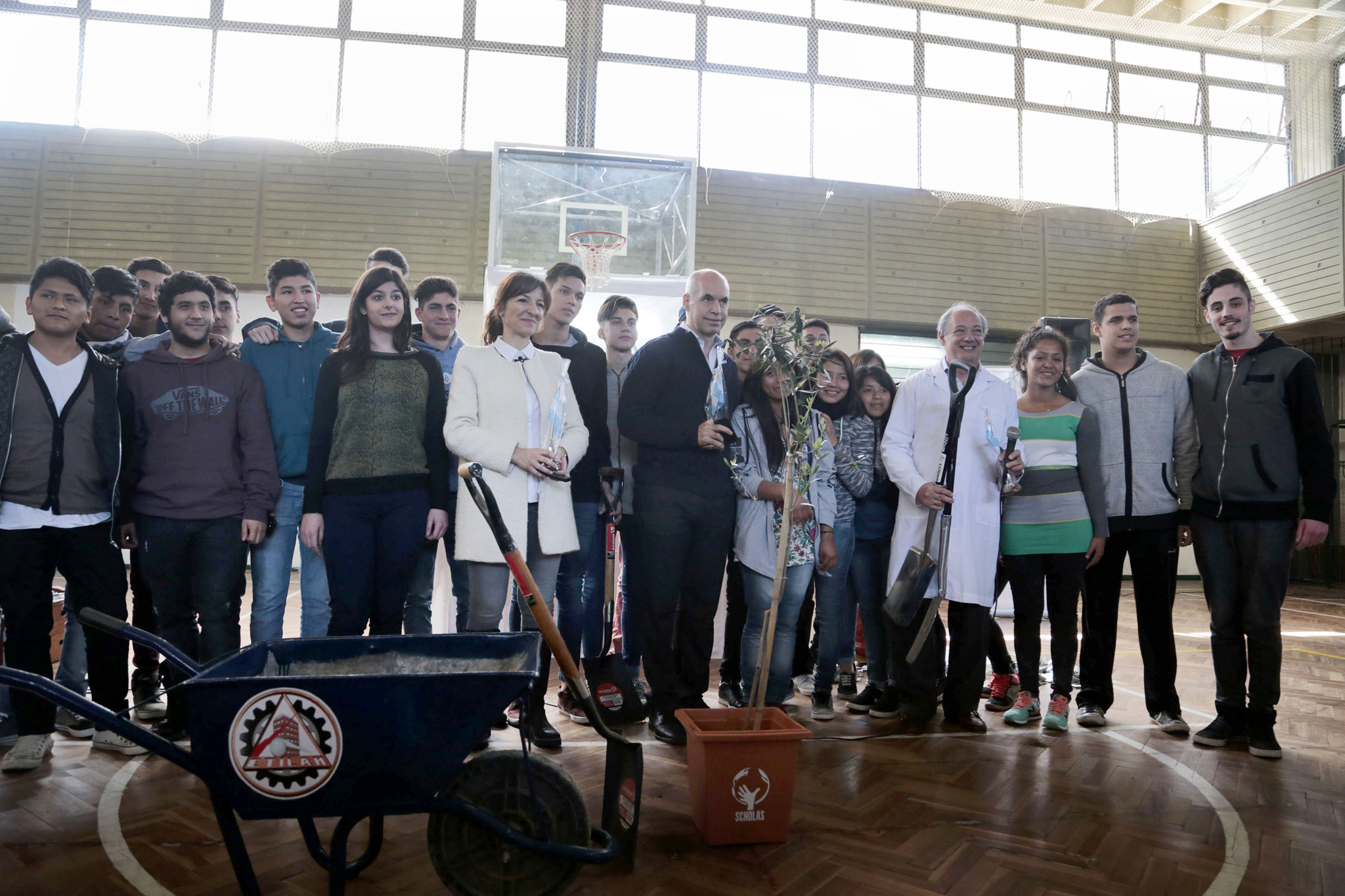 Programa Scholas Ciudadanía: Rodríguez Larreta convocó a alumnos a “transmitir el espíritu del diálogo”