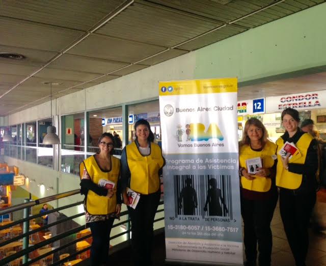 Trata de personas: campaña de sensibilización en Retiro
