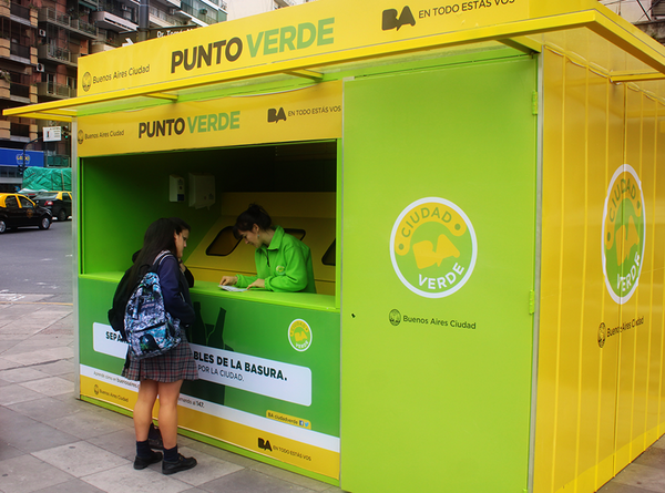 Listado de Puntos Verdes en funcionamiento