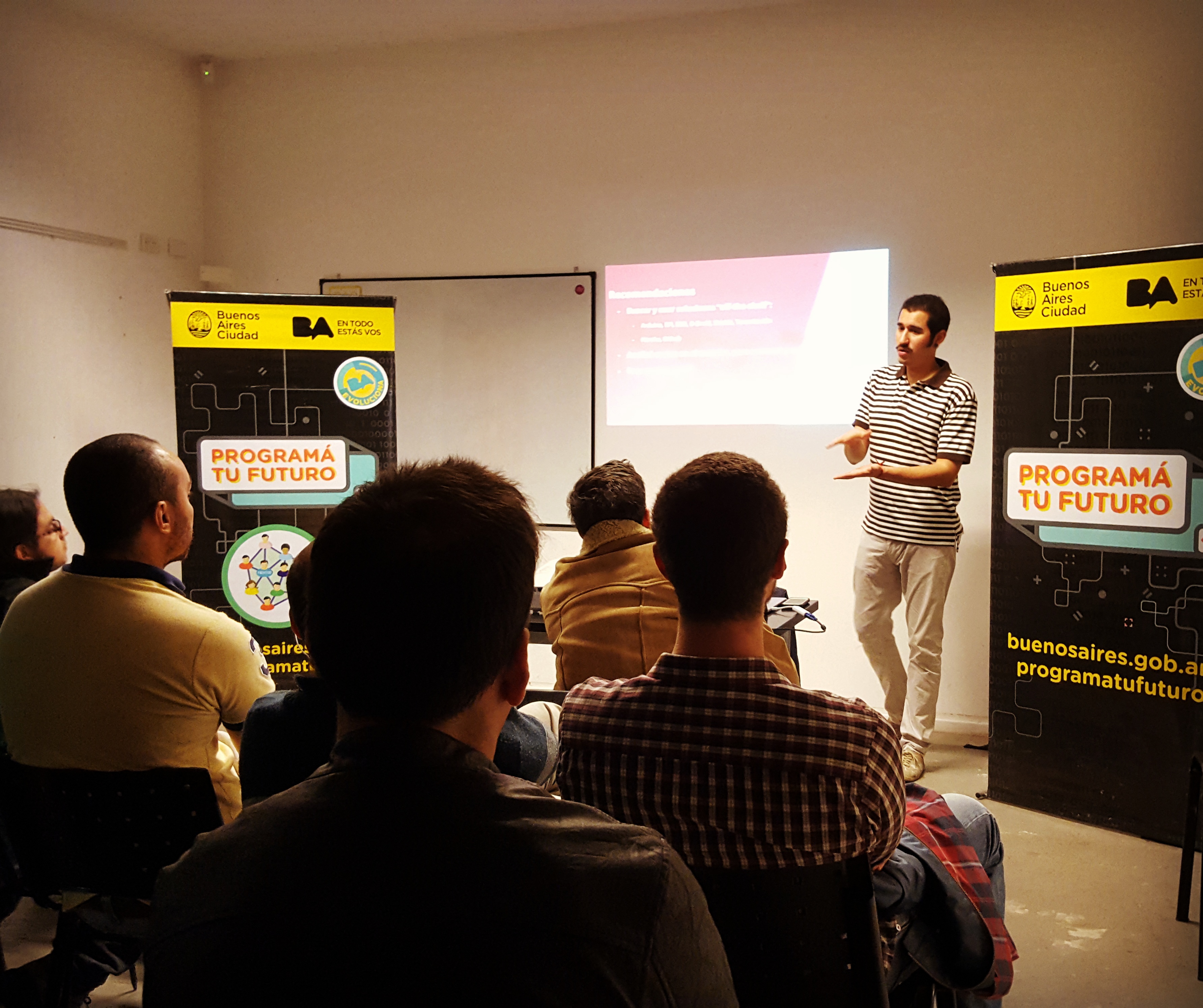 Charla sobre tecnología de Programá tu futuro