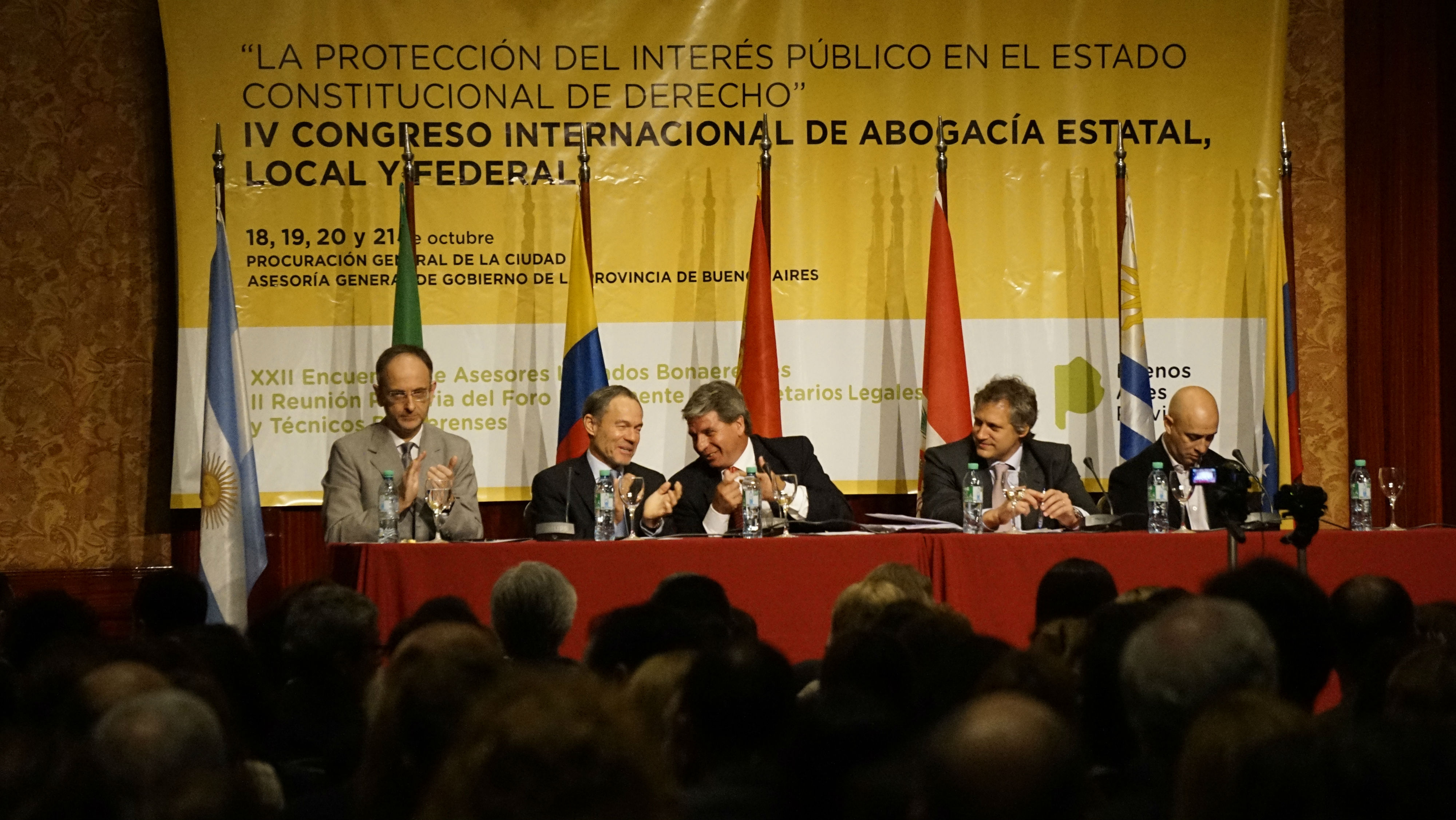  Imágenes del IV Congreso Internacional de Abogacía Pública, Local y Federal. Primera Jornada