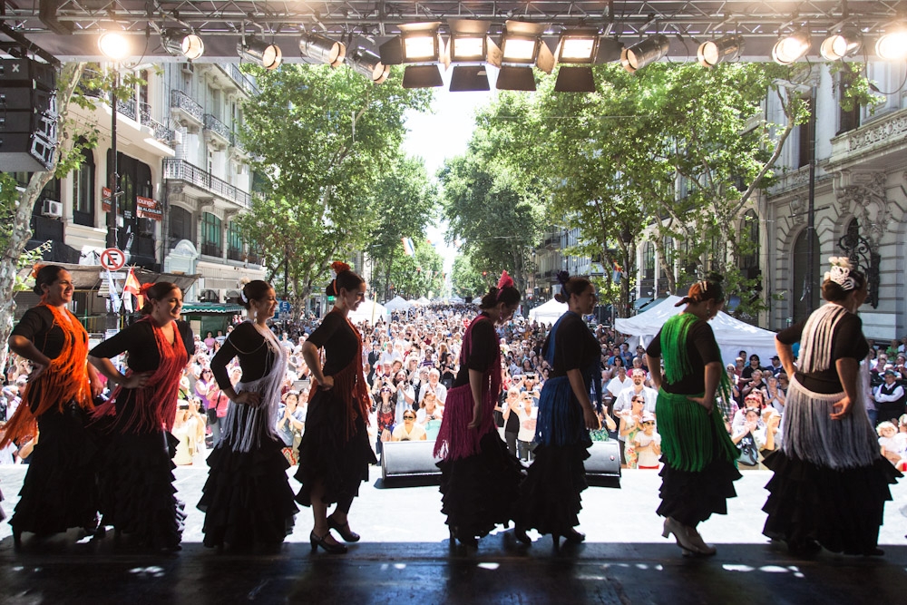 Buenos Aires Celebra, con música y gastronomía en Avenida de Mayo