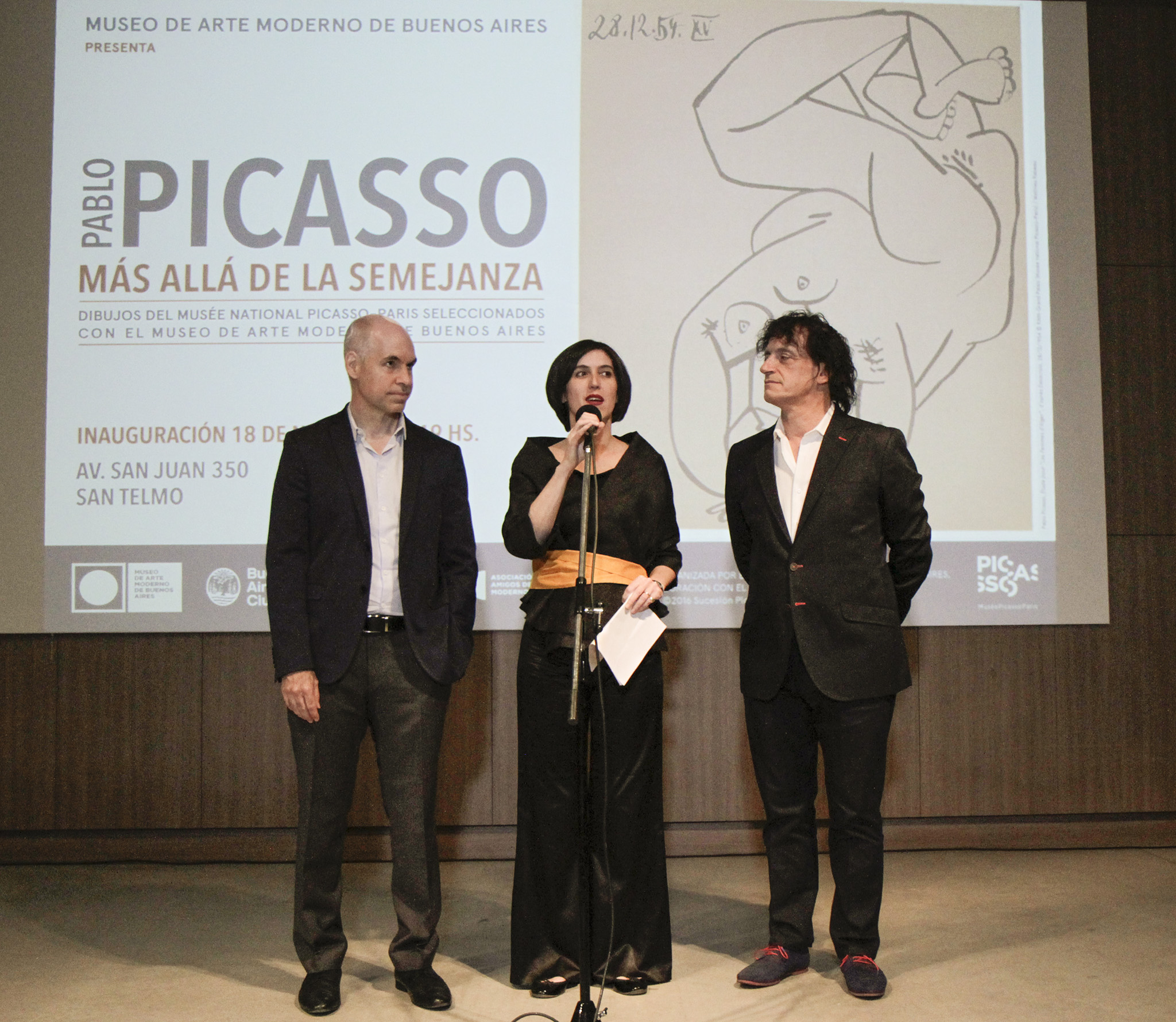 Presentaron la muestra de Picasso en el Museo de Arte Moderno