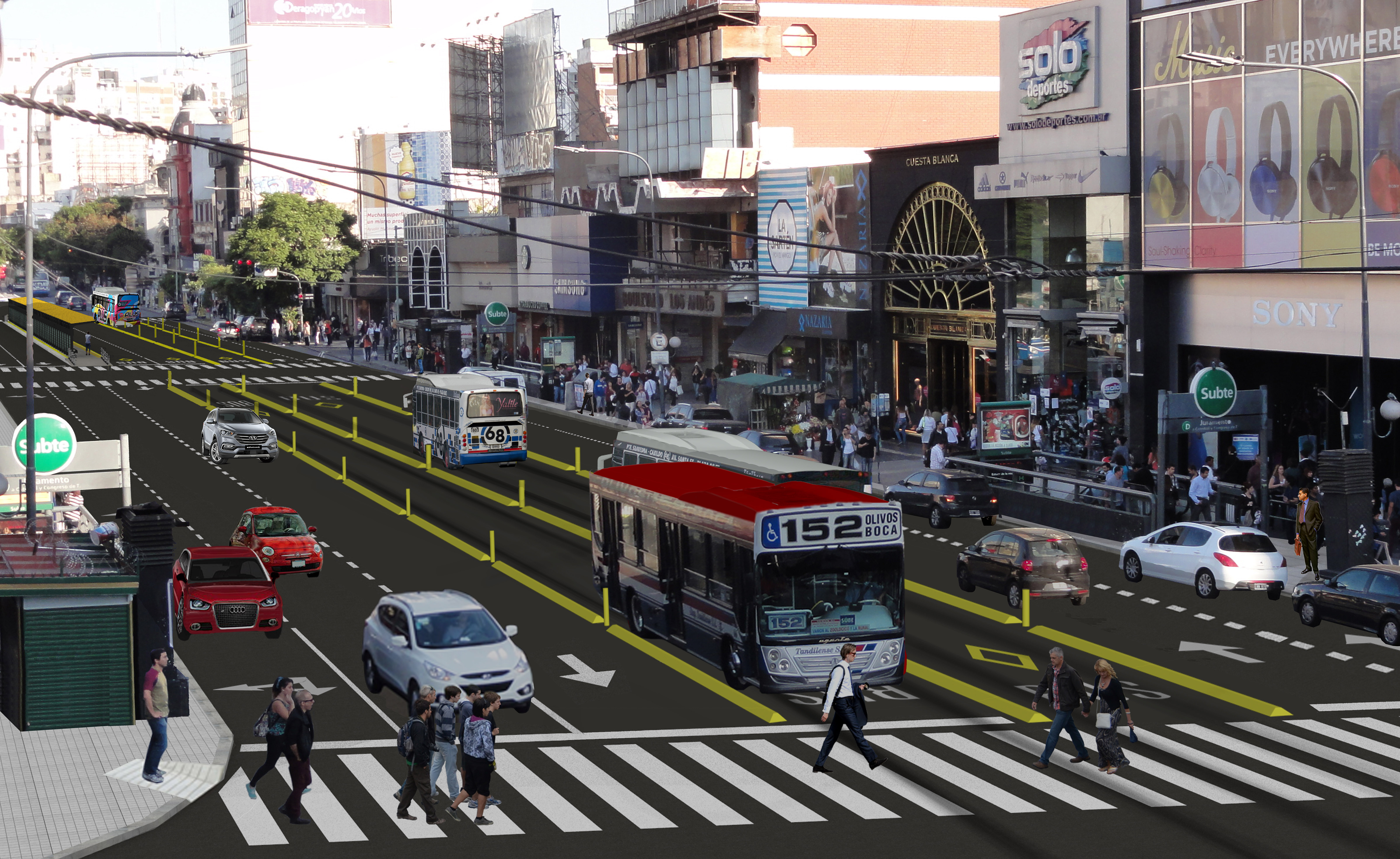 Metrobus Norte II y Centro de Trasbordo Pacífico: dos obras que benefician a más de 300 mil porteños