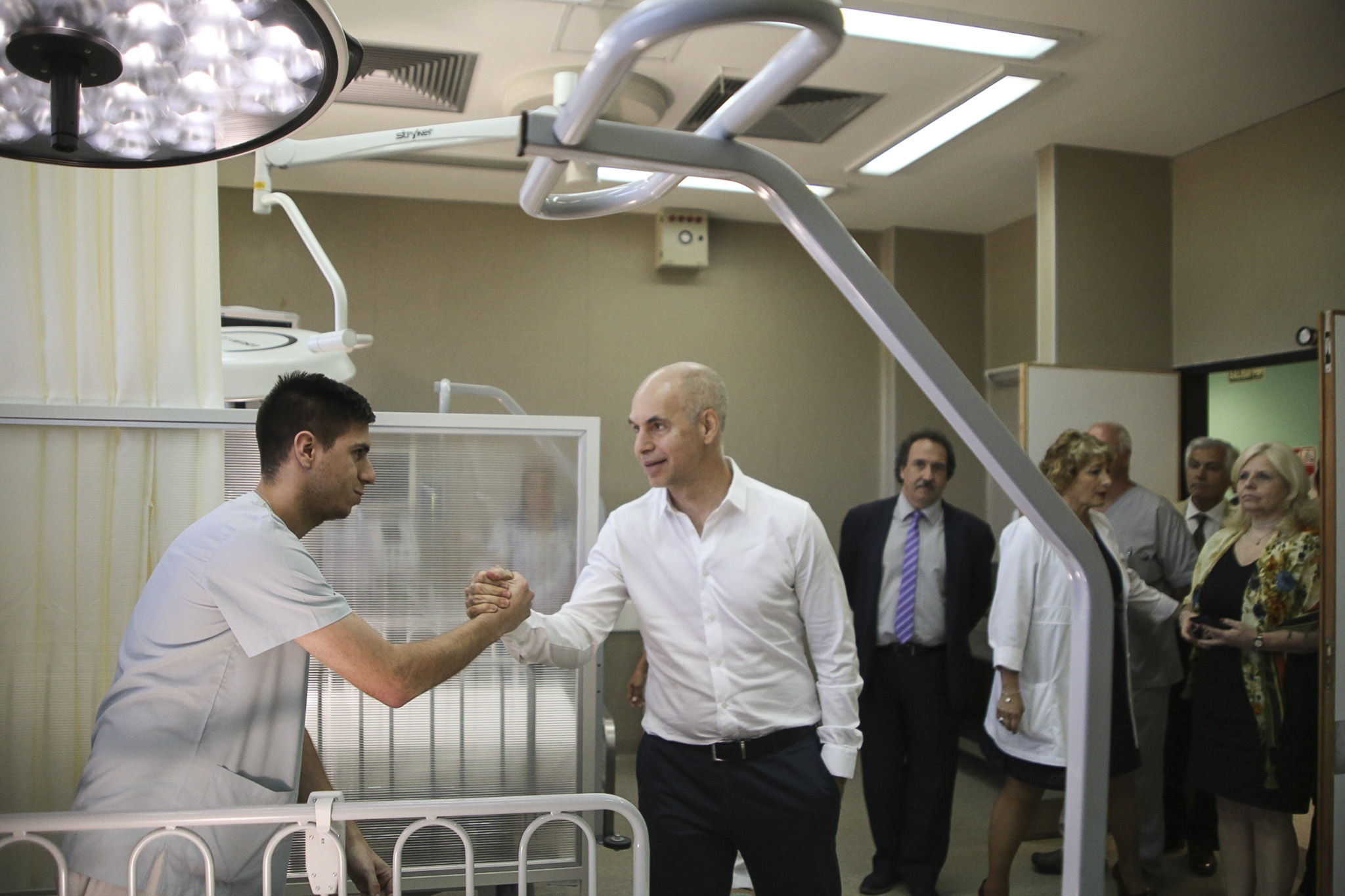 Rodríguez Larreta inauguró la segunda etapa del Hospital Grierson