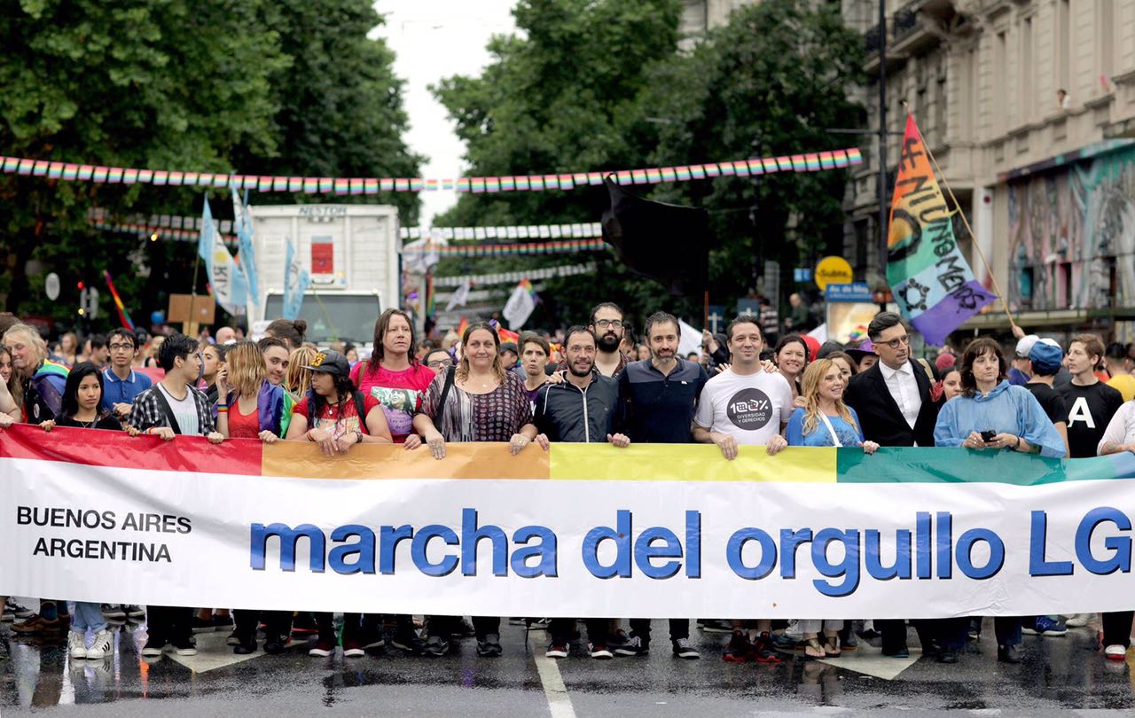Se realizó la XXV edición de la Marcha del Orgullo LGBTIQ
