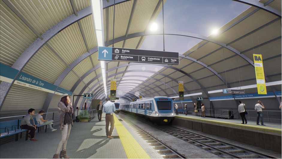 El Viaducto Mitre eleva las vías del ramal Tigre y permite eliminar ocho barreras