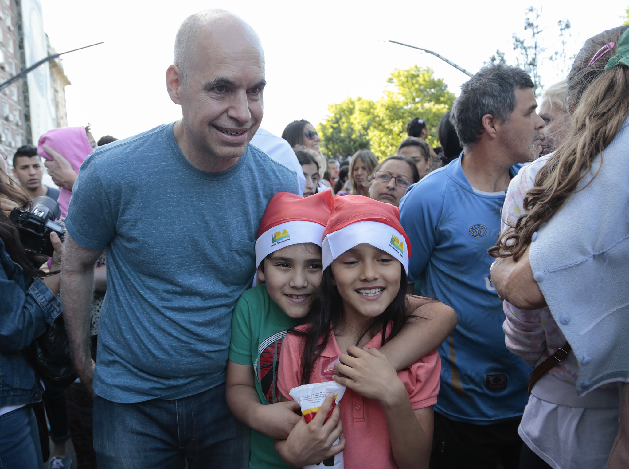 Rodríguez Larreta: "Es lindo compartir los valores de paz, de familia y de alegría"
