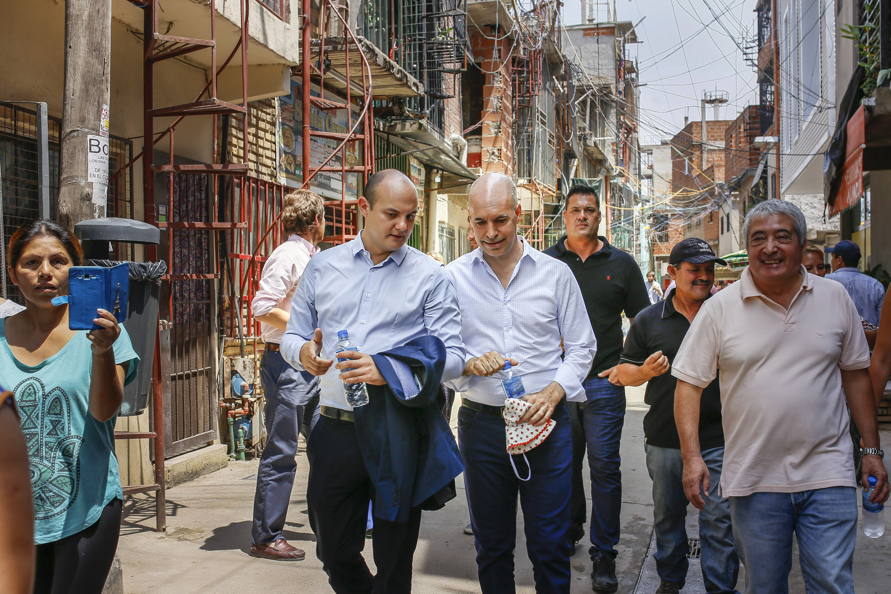 Horacio Rodríguez Larreta inauguró el Centro de Desarrollo Emprendedor en el Barrio 31