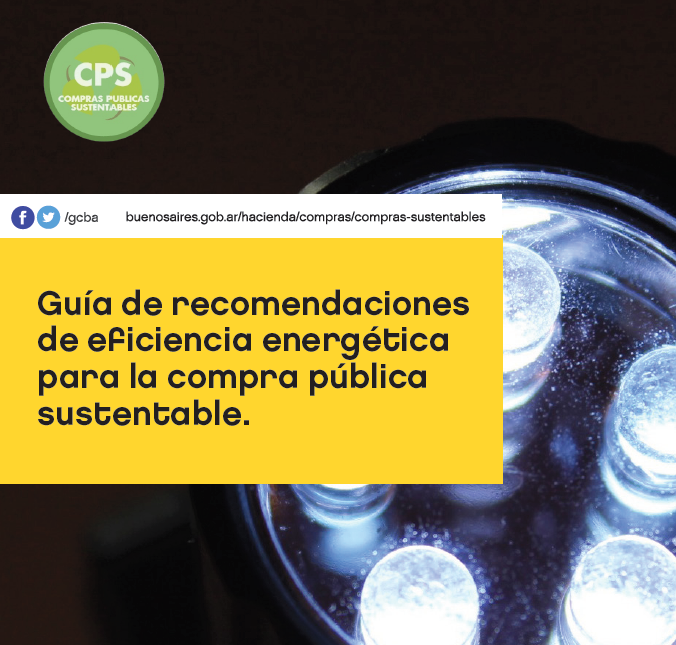 Nuevas Guías de Recomendaciones para Compras Públicas más Sustentables