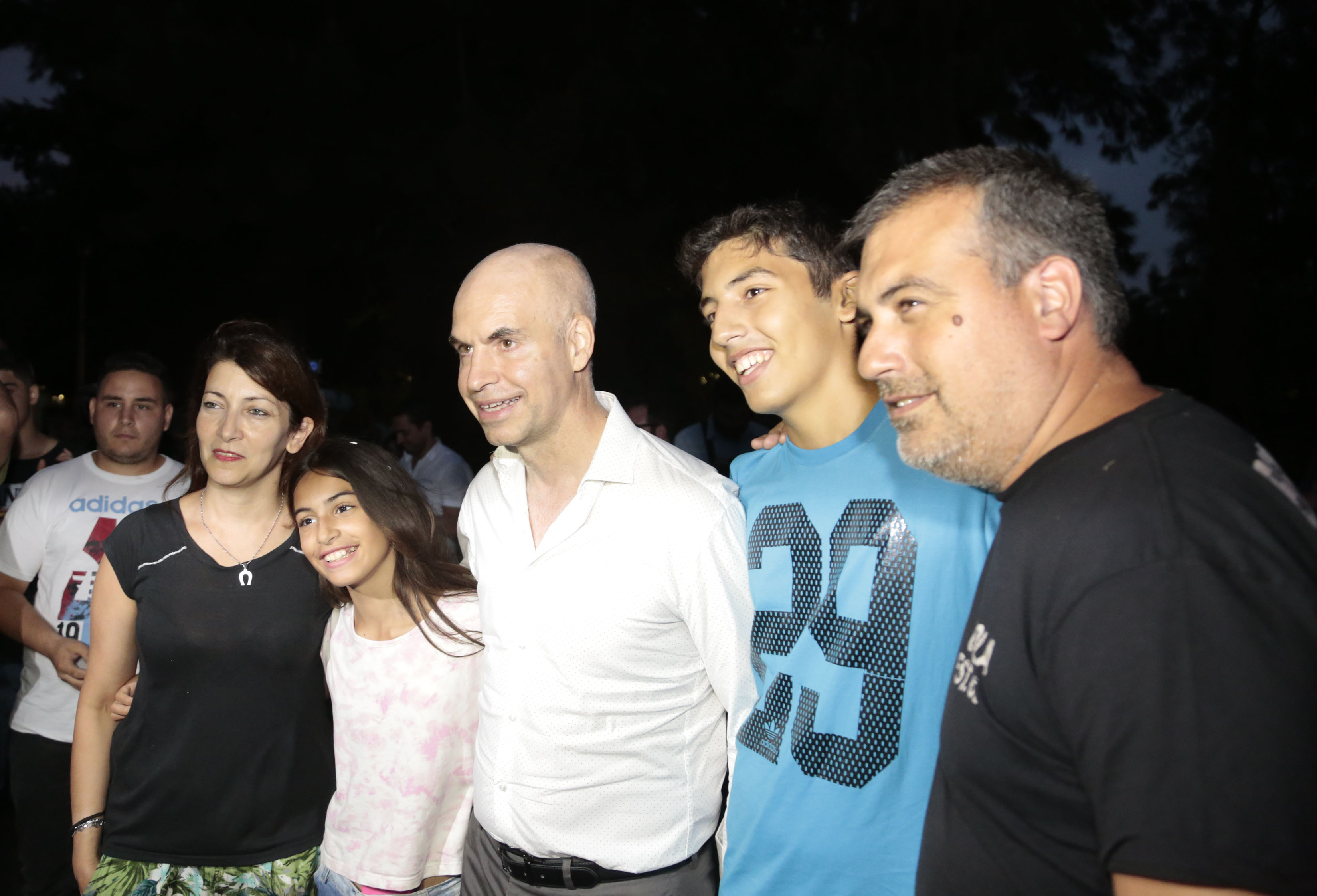 Horacio Rodríguez Larreta inauguró la nueva temporada del Autocine, en el Rosedal de Palermo