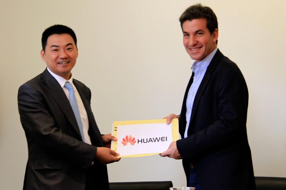 Huawei se suma al Distrito Tecnológico de la Ciudad