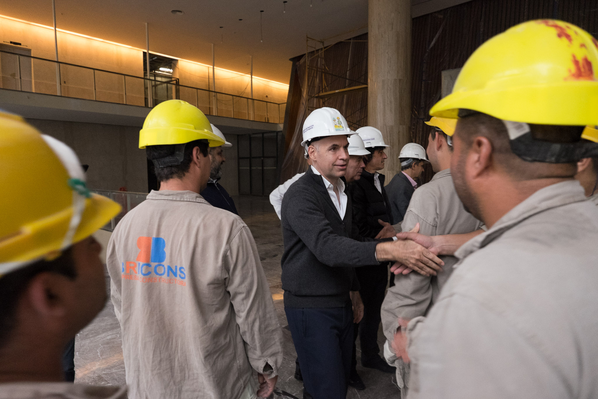 Rodríguez Larreta recorrió las obras del Teatro San Martín, que reabrirá el próximo 25 de Mayo