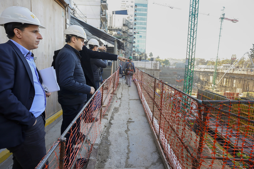 Construcción irregular en los barrios de Caballito y Núñez