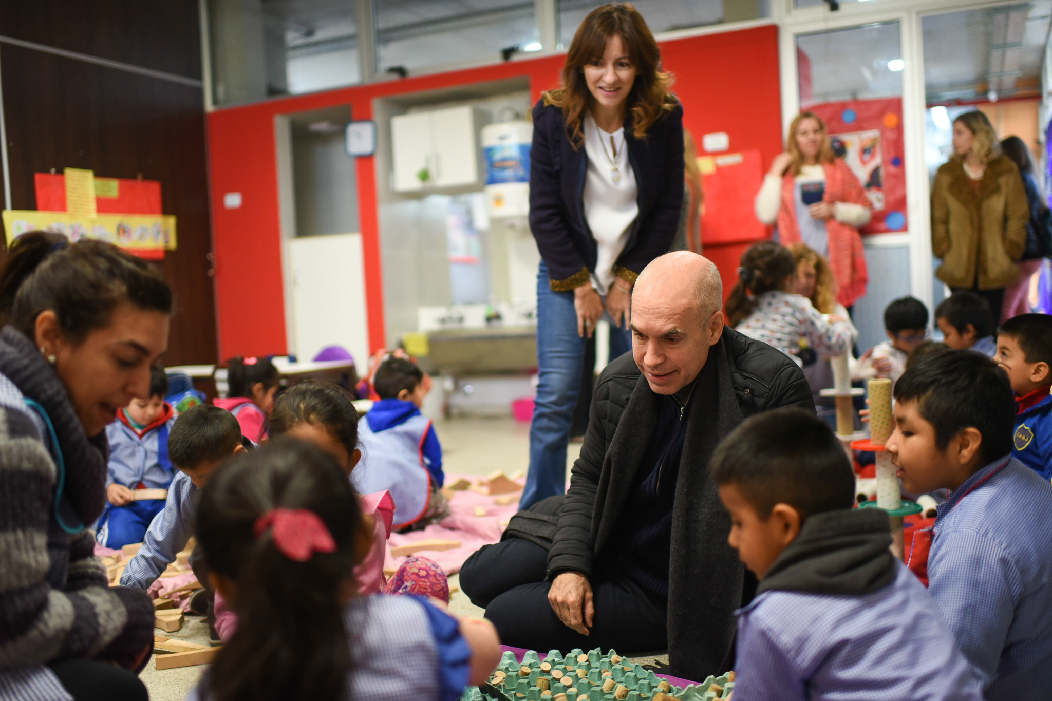 Rodríguez Larreta destacó el valor de la educación al recorrer un jardín de infantes