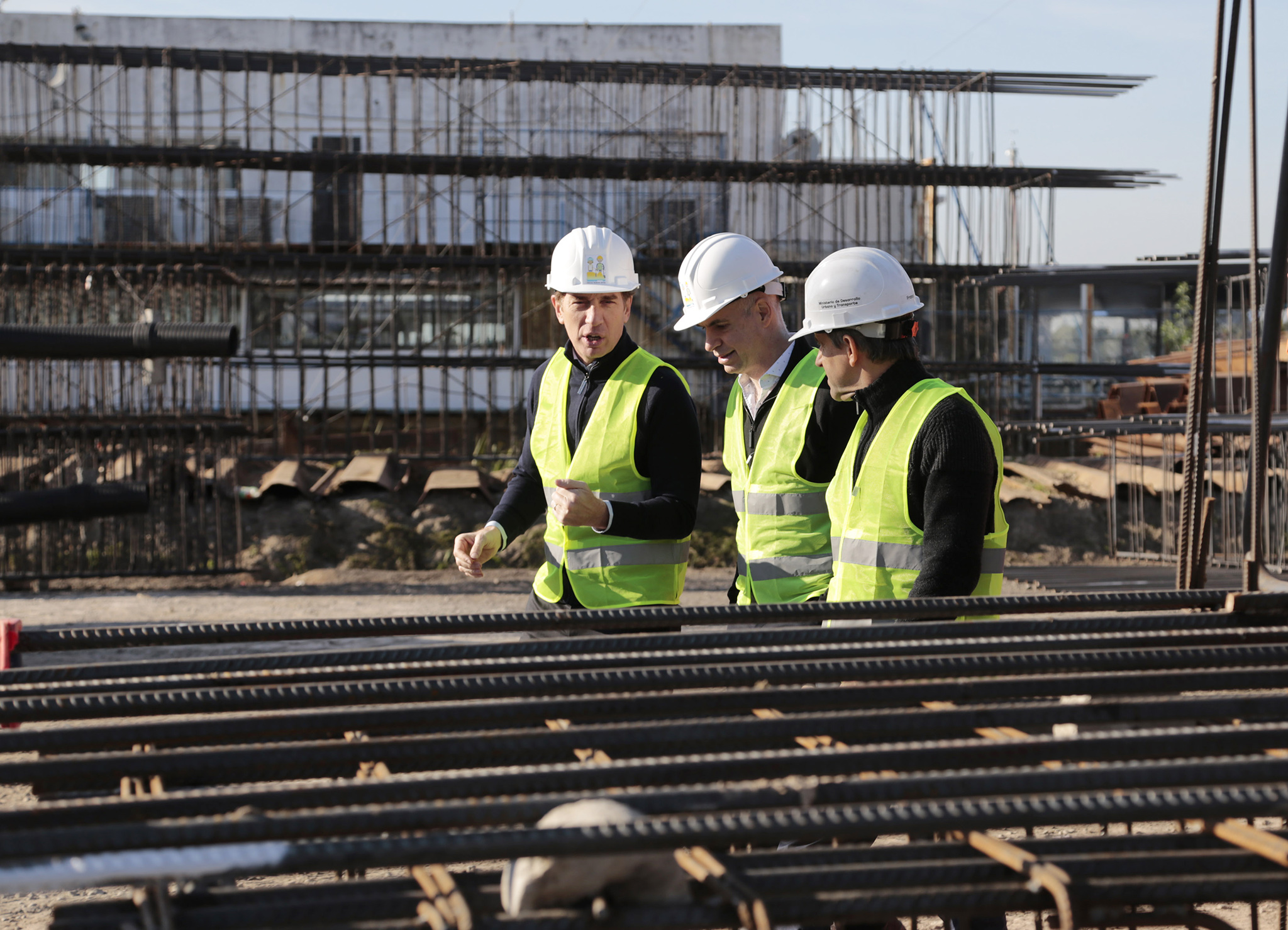 Rodríguez Larreta recorrió las obras del arroyo Vega: "Trabajar contra las inundaciones le trae tranquilidad a los vecinos"