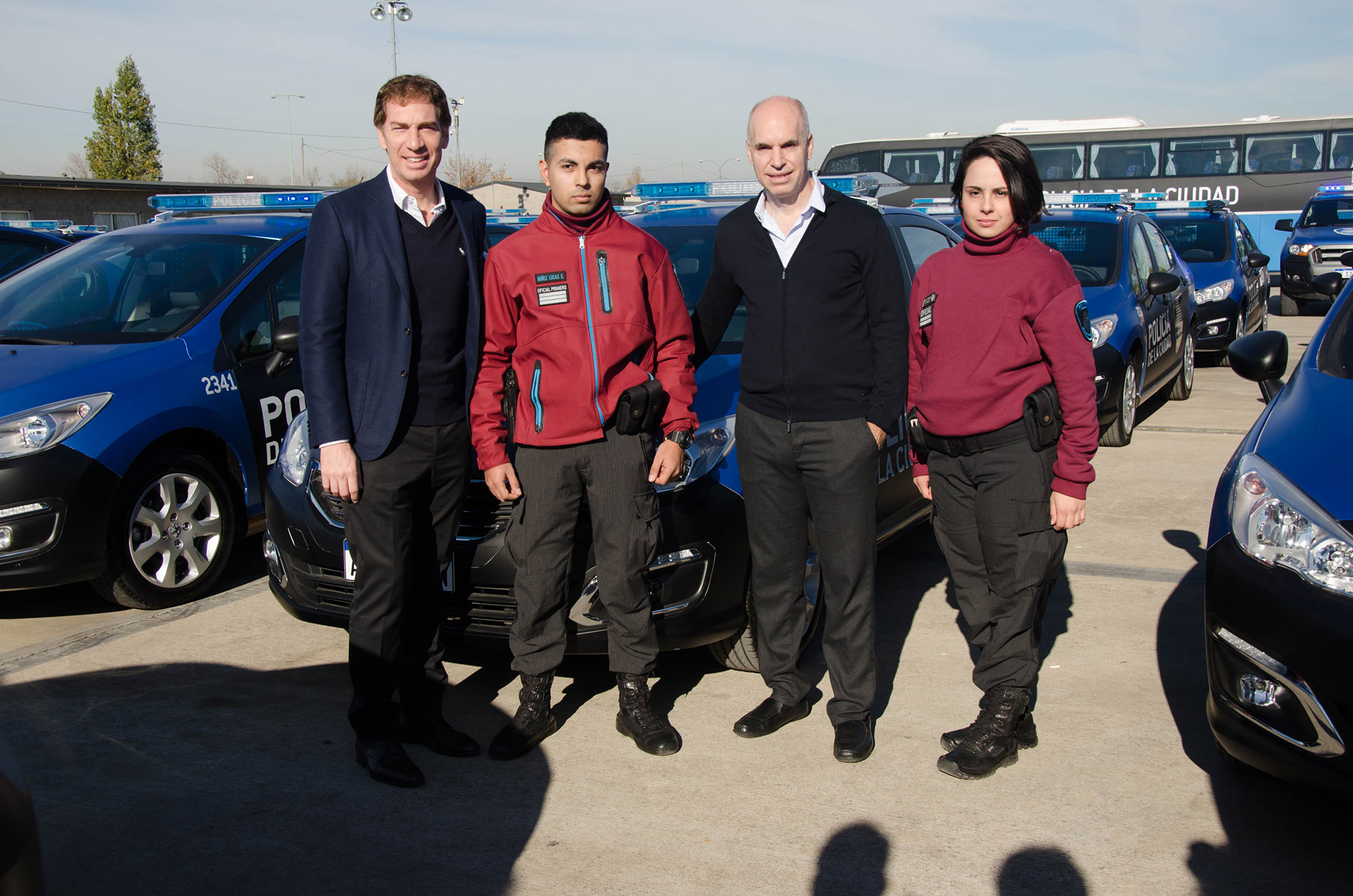 Rodríguez Larreta presentó los nuevos patrulleros de la Policía