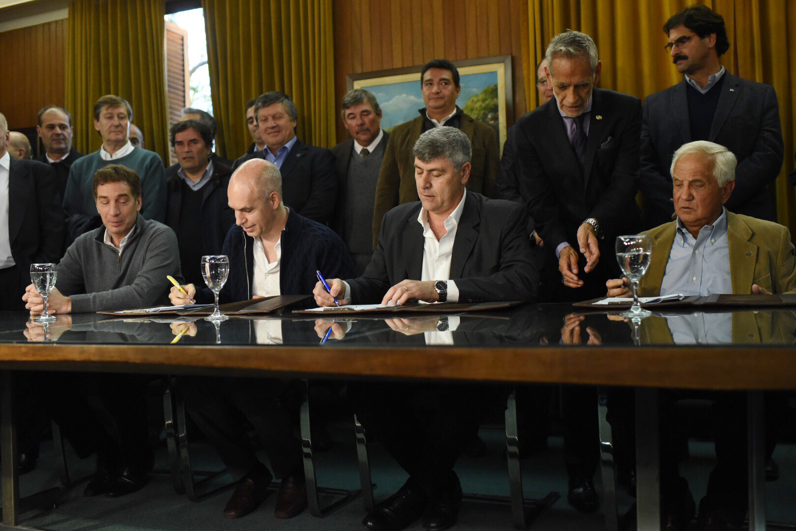 Rodríguez Larreta inició el traslado del Mercado de Hacienda de Liniers