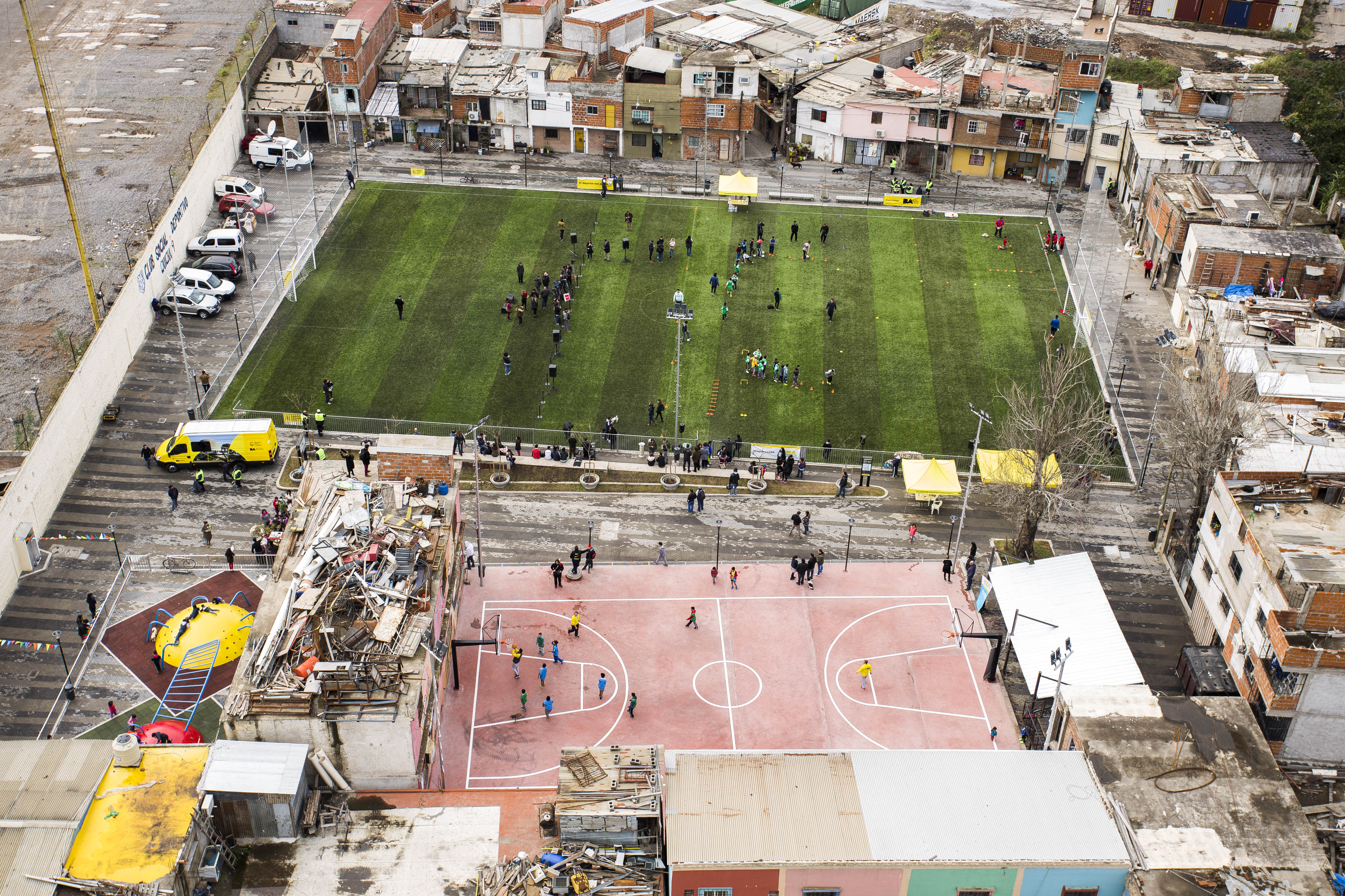 Cancha 9: ¡hay equipo! 