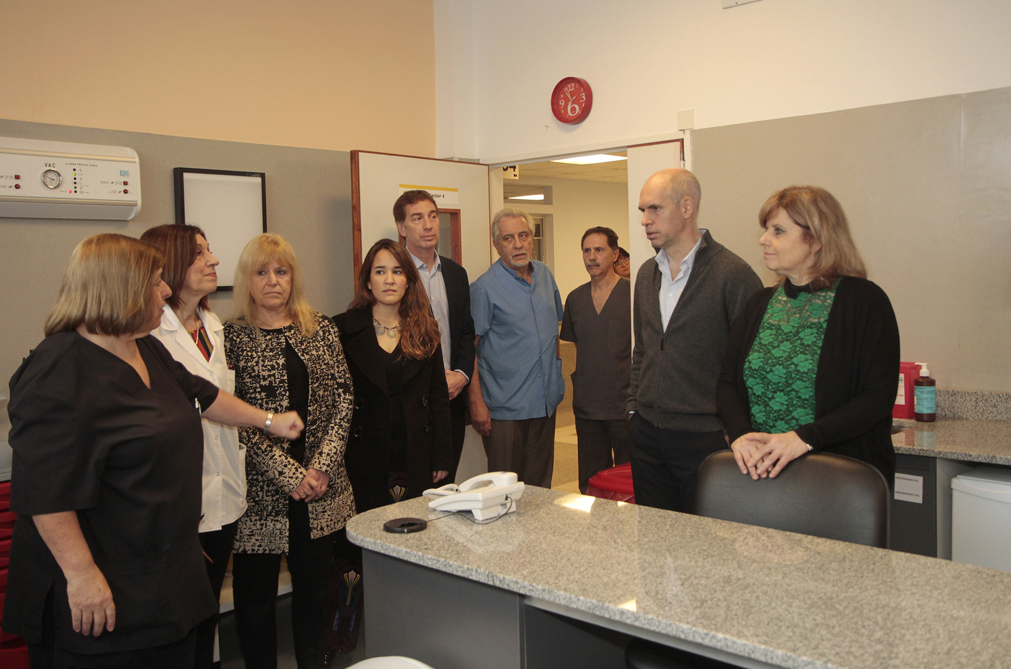 Rodríguez Larreta inauguró la sala neonatal del Hospital Penna