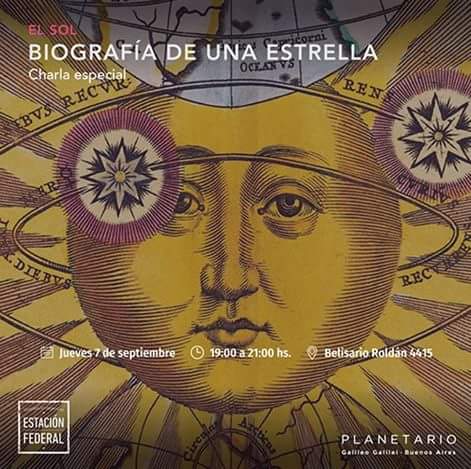 Charlas PLANETARIO: ¡SOL -Biografía de una estrella!