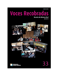 Revista Historia Oral 33 - Año 16