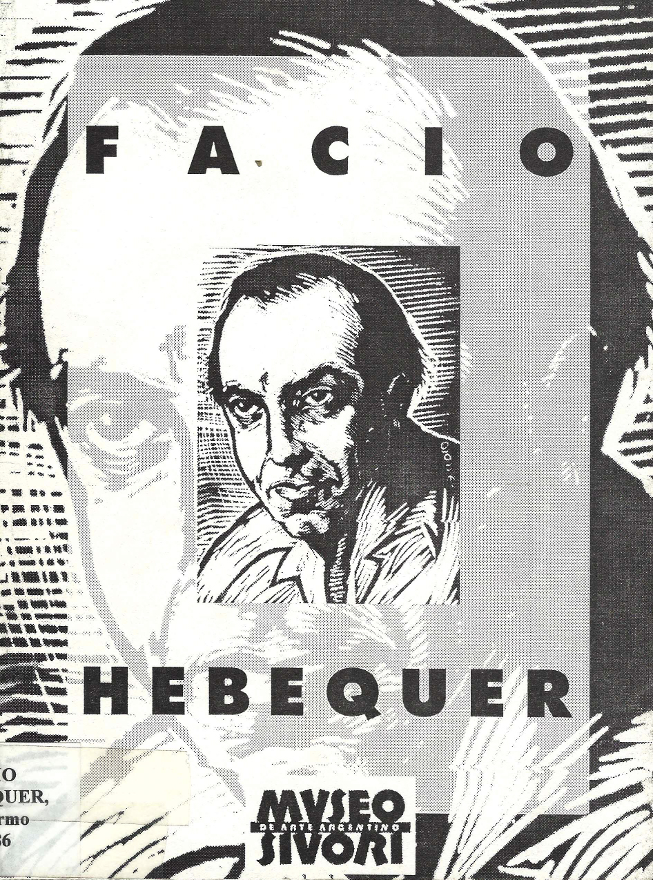 Tapa de catálogo Facio Hebequer 