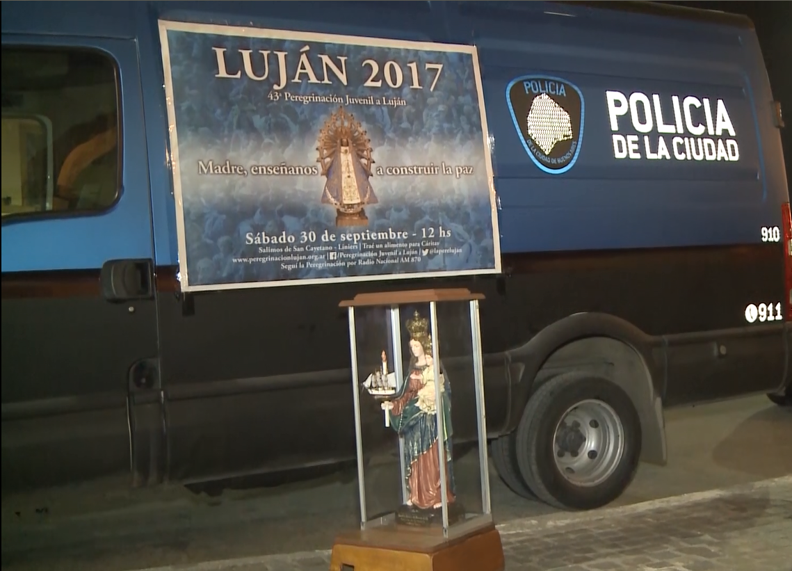 La Policía de la Ciudad participó en la 43° Peregrinación a Luján