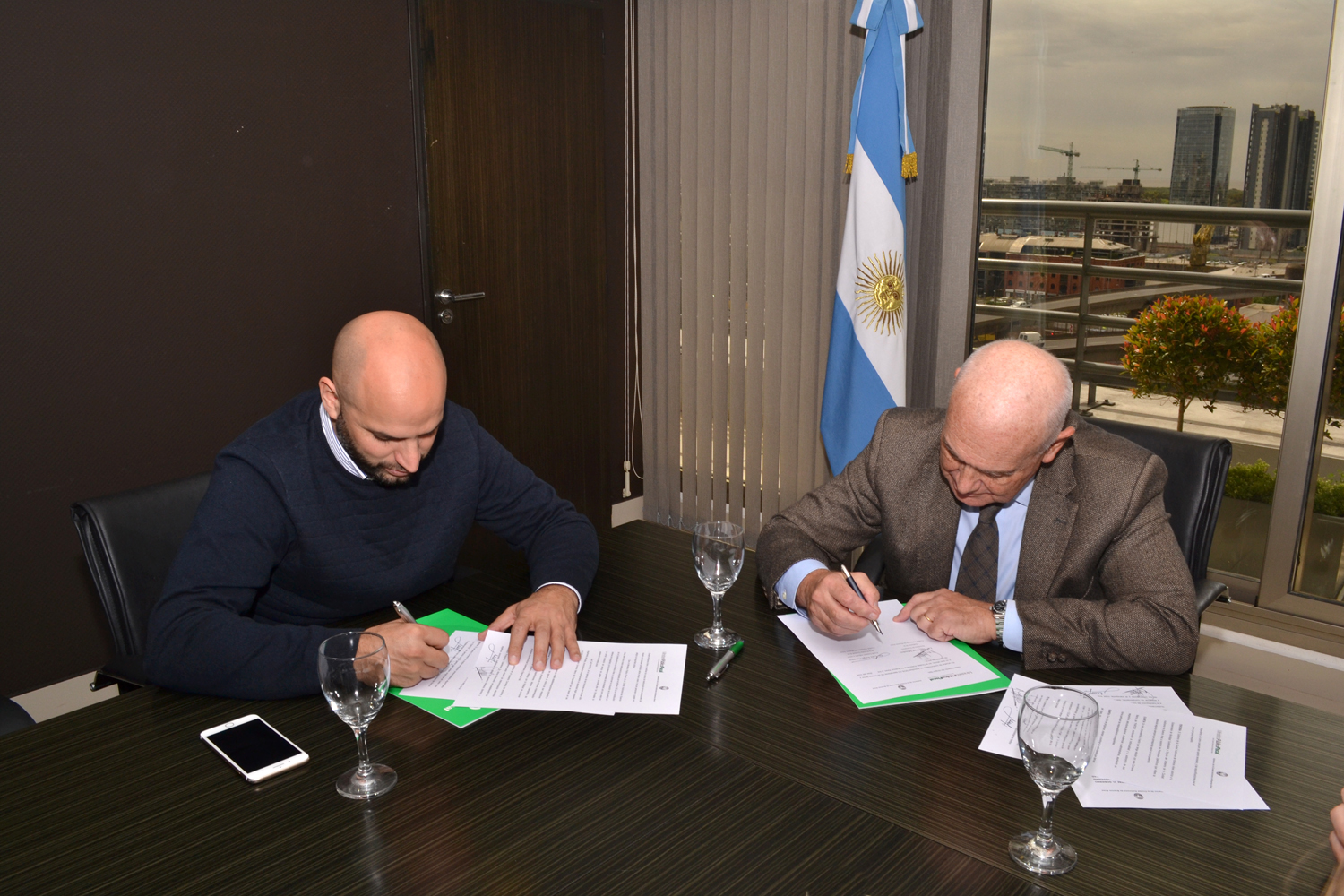 La Secretaría de Transporte firmó un Convenio con el Ministerio Público Fiscal de la Ciudad 