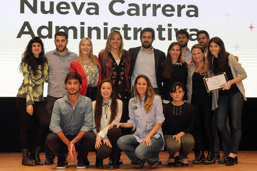 Se premió la iniciativa de la Nueva Carrera Administrativa 