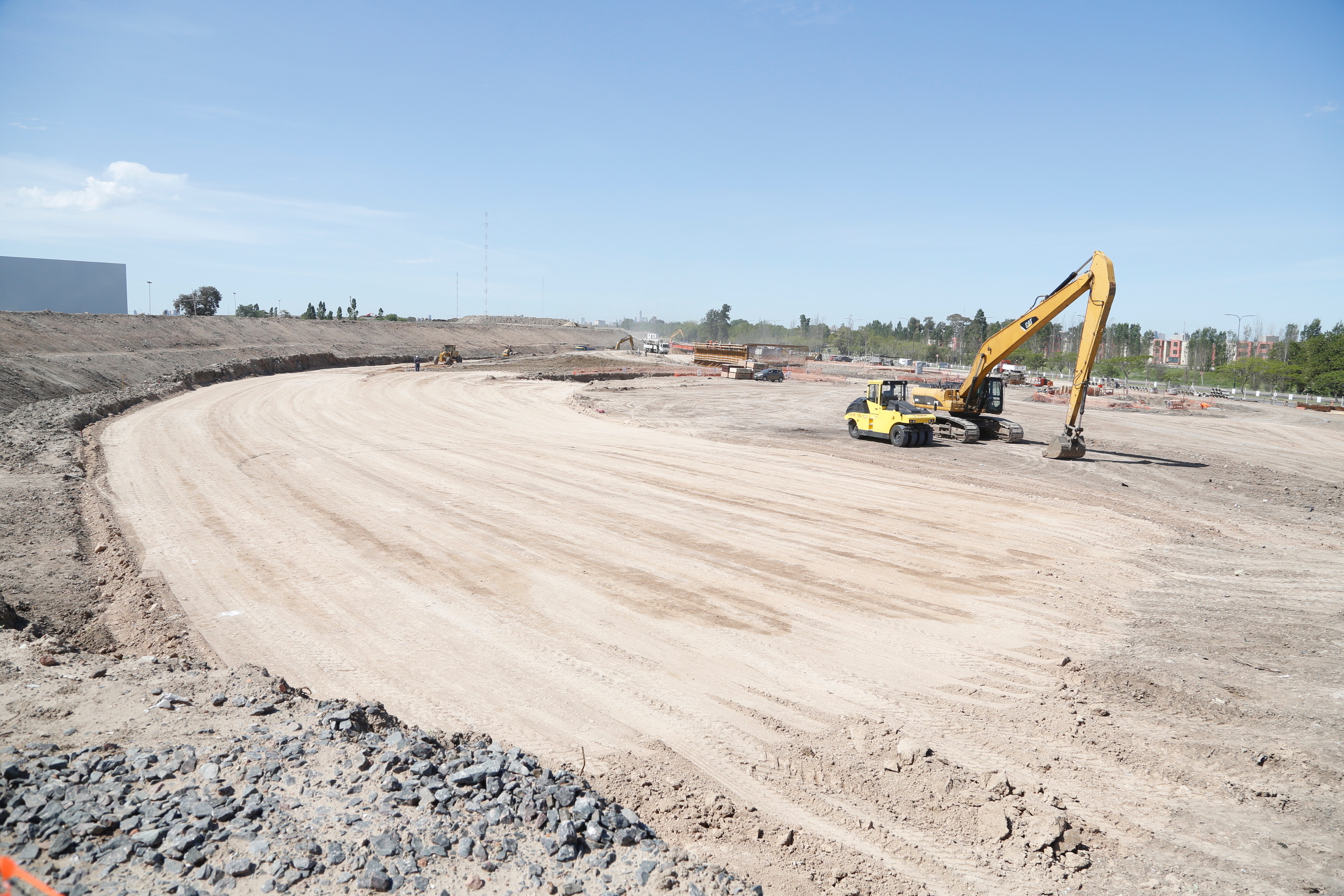 Avanzan los trabajos del nuevo Puente Lacarra, la obra que unirá Soldati con Lanús