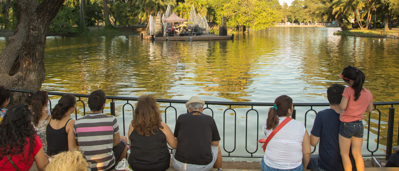 Rosedal de Palermo: fines de semana de noviembre a toda música