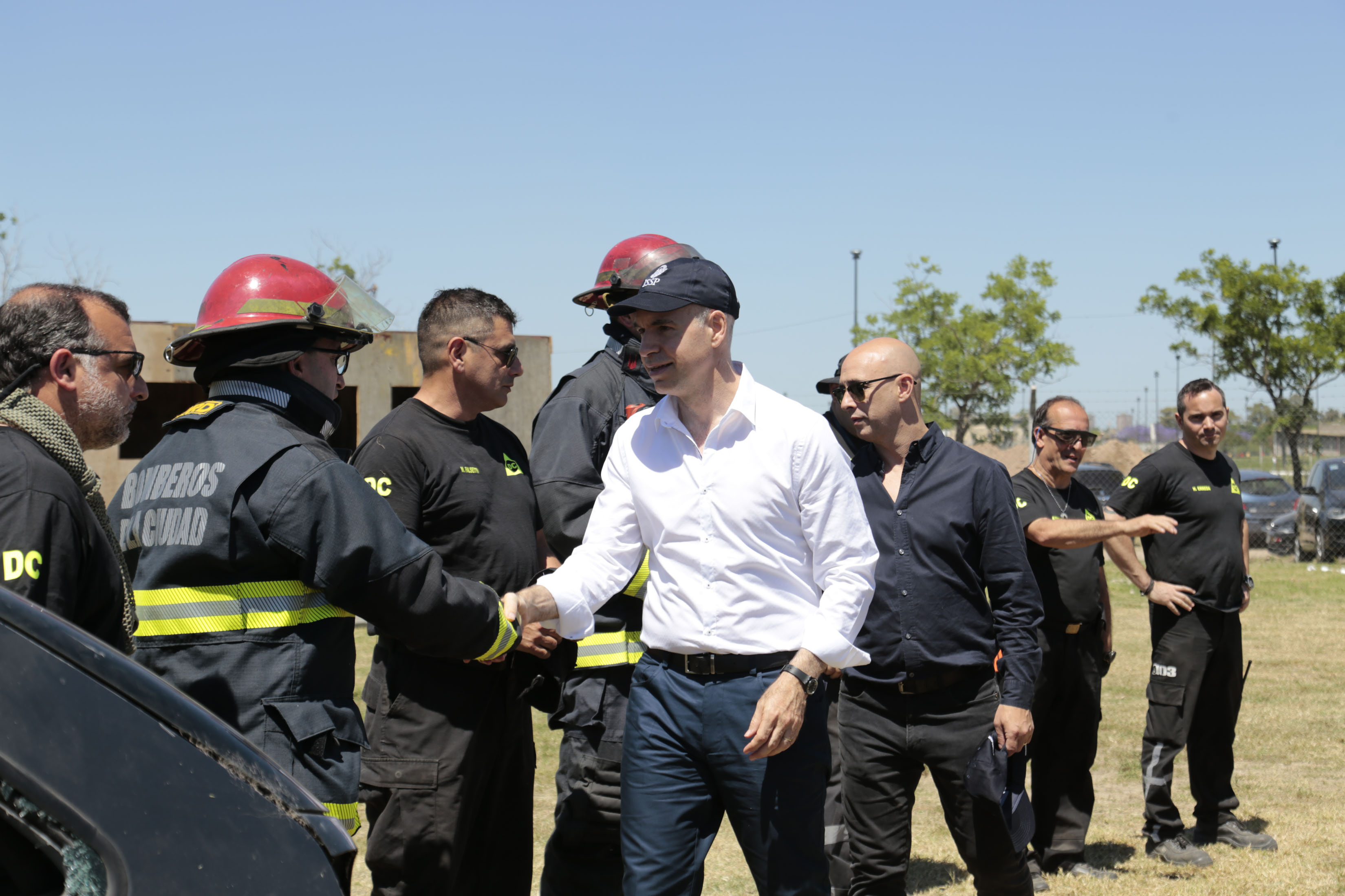 Rodríguez Larreta monitoreó el simulacro anual de incidentes