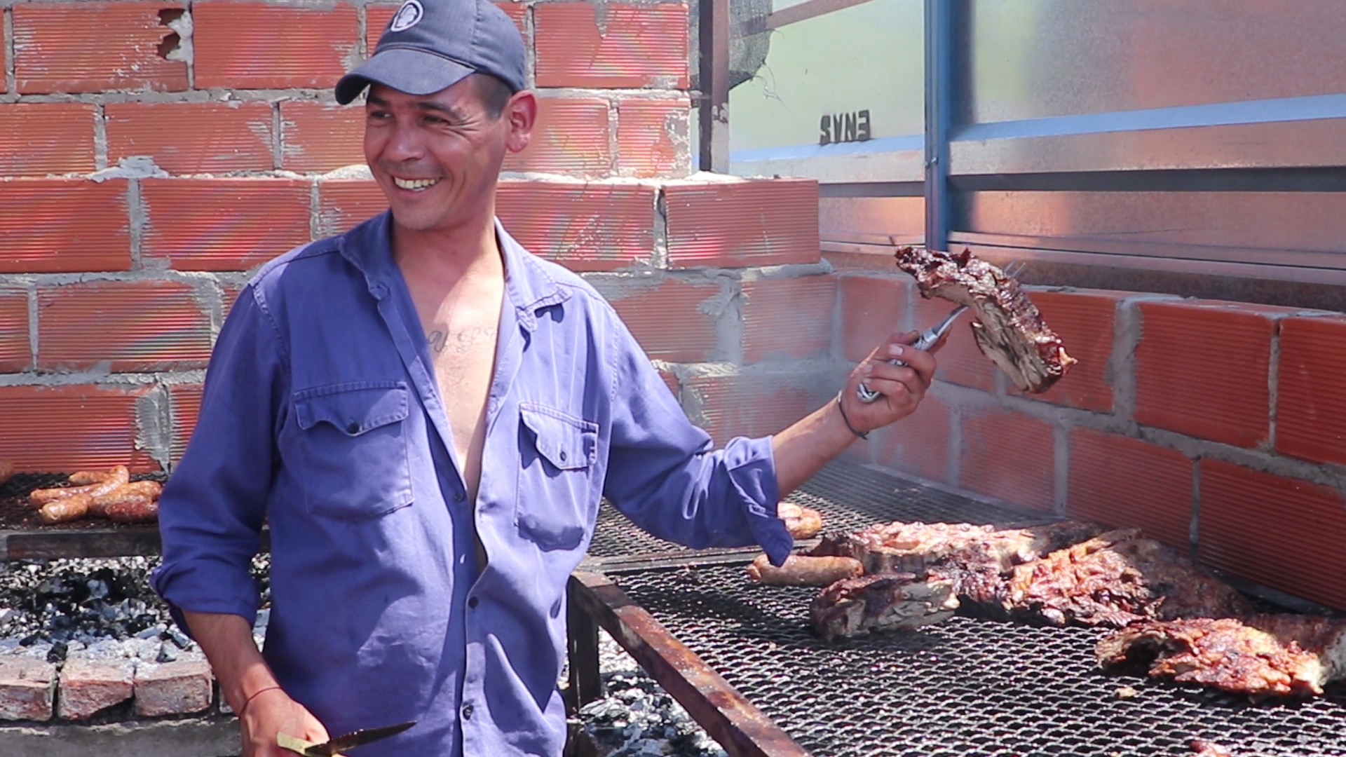 Los nueve equipos que compiten por el mejor asado de obra