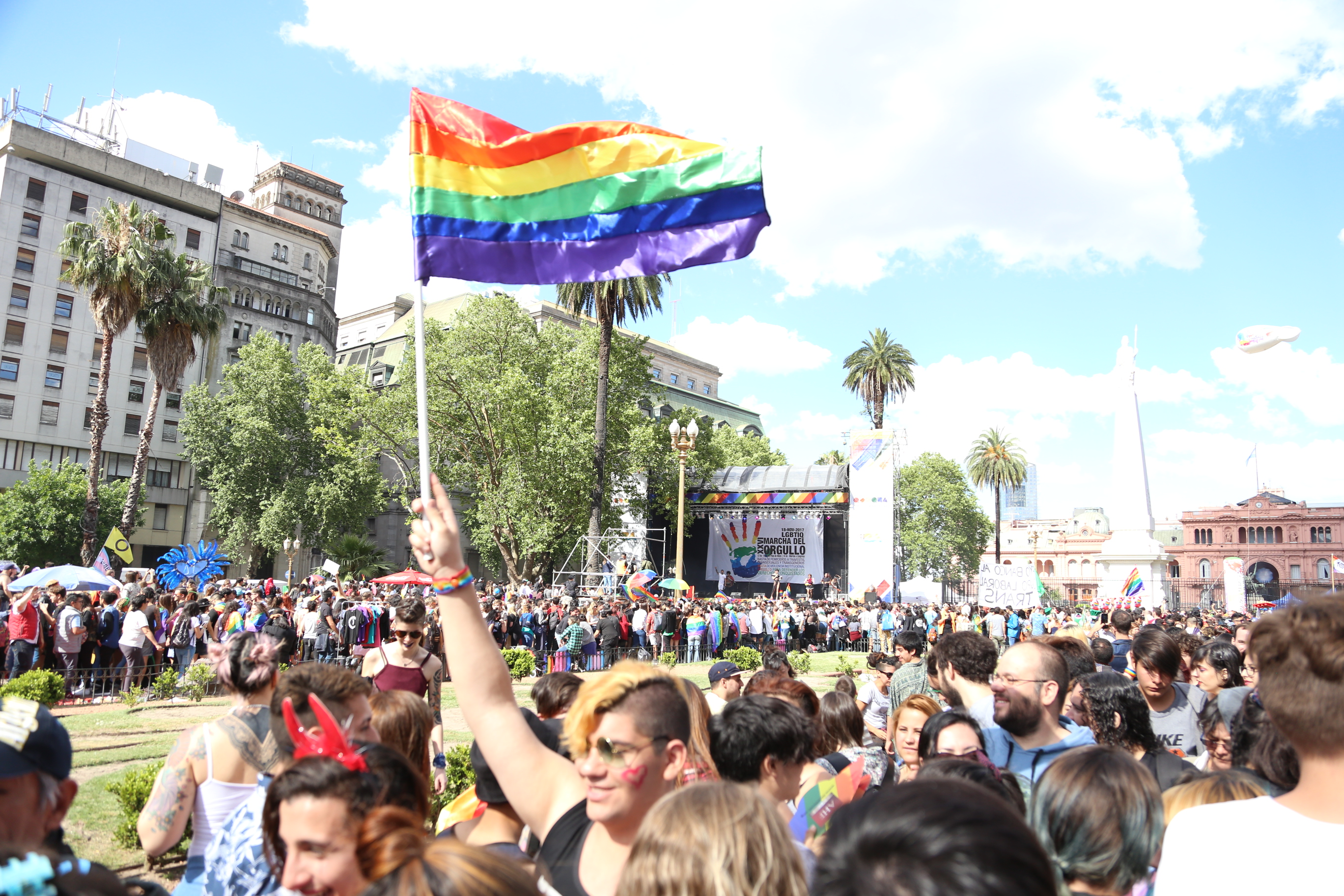 Más de 200 mil personas participaron en la XXVI Marcha del Orgullo LGBTI