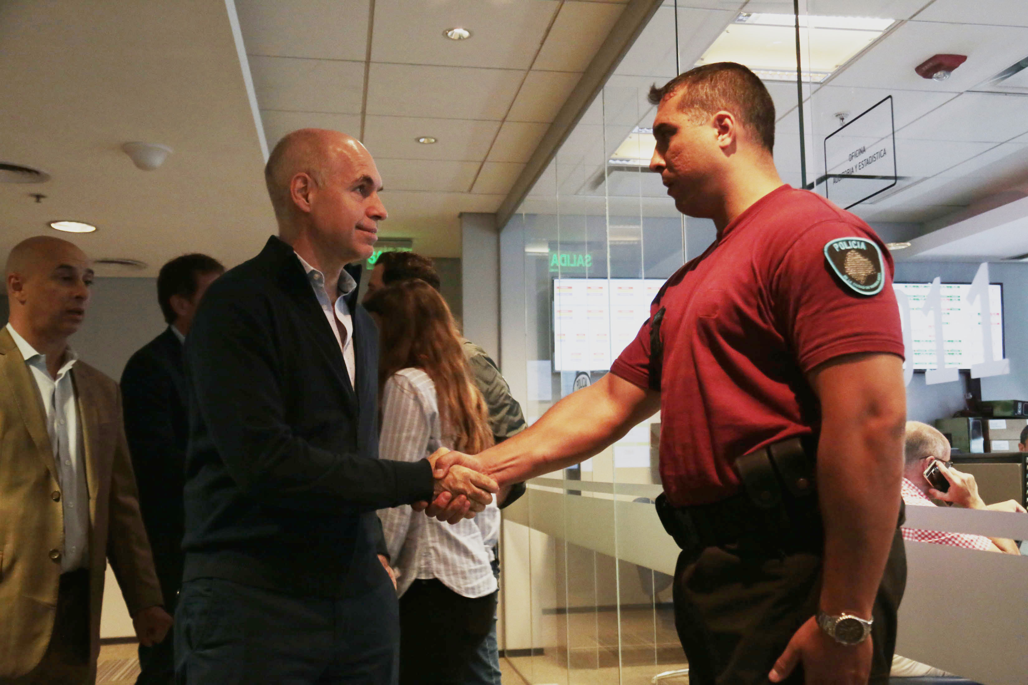Horacio Rodríguez Larreta presentó el nuevo sistema de atención de emergencias integrado
