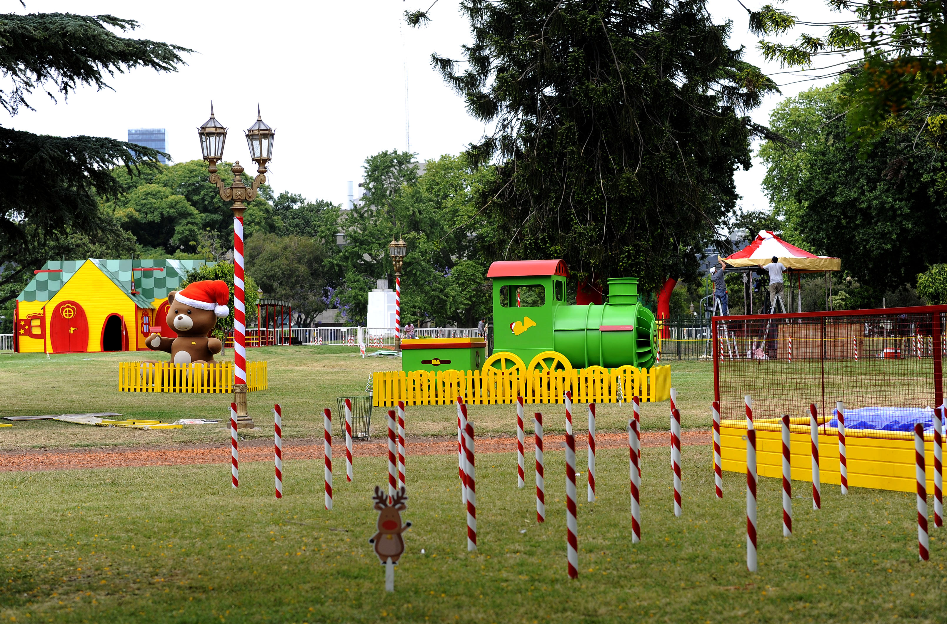 La Plaza Seeber es el escenario