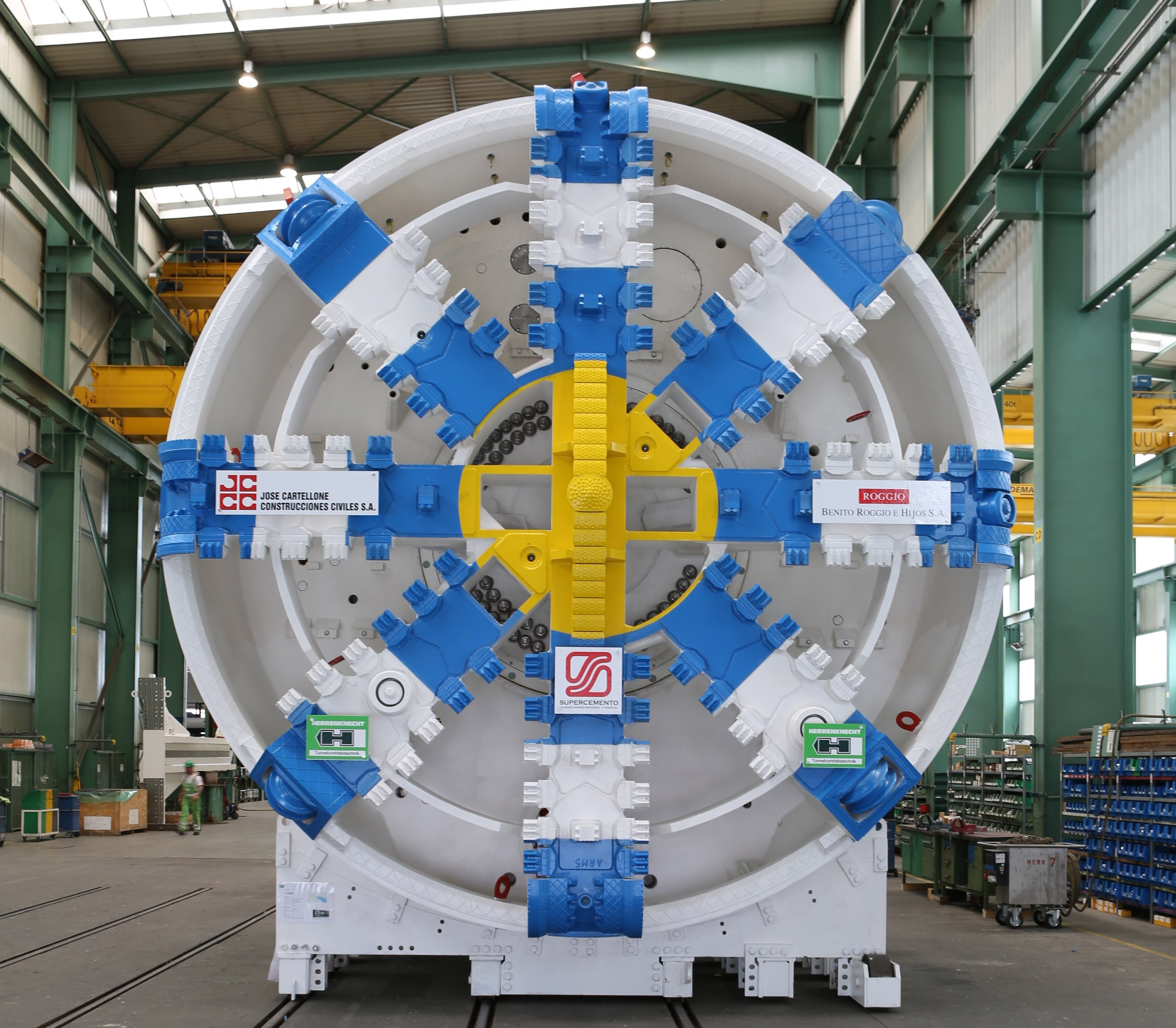 Elisa, el nombre elegido para la tunelera de la obra del Arroyo Vega