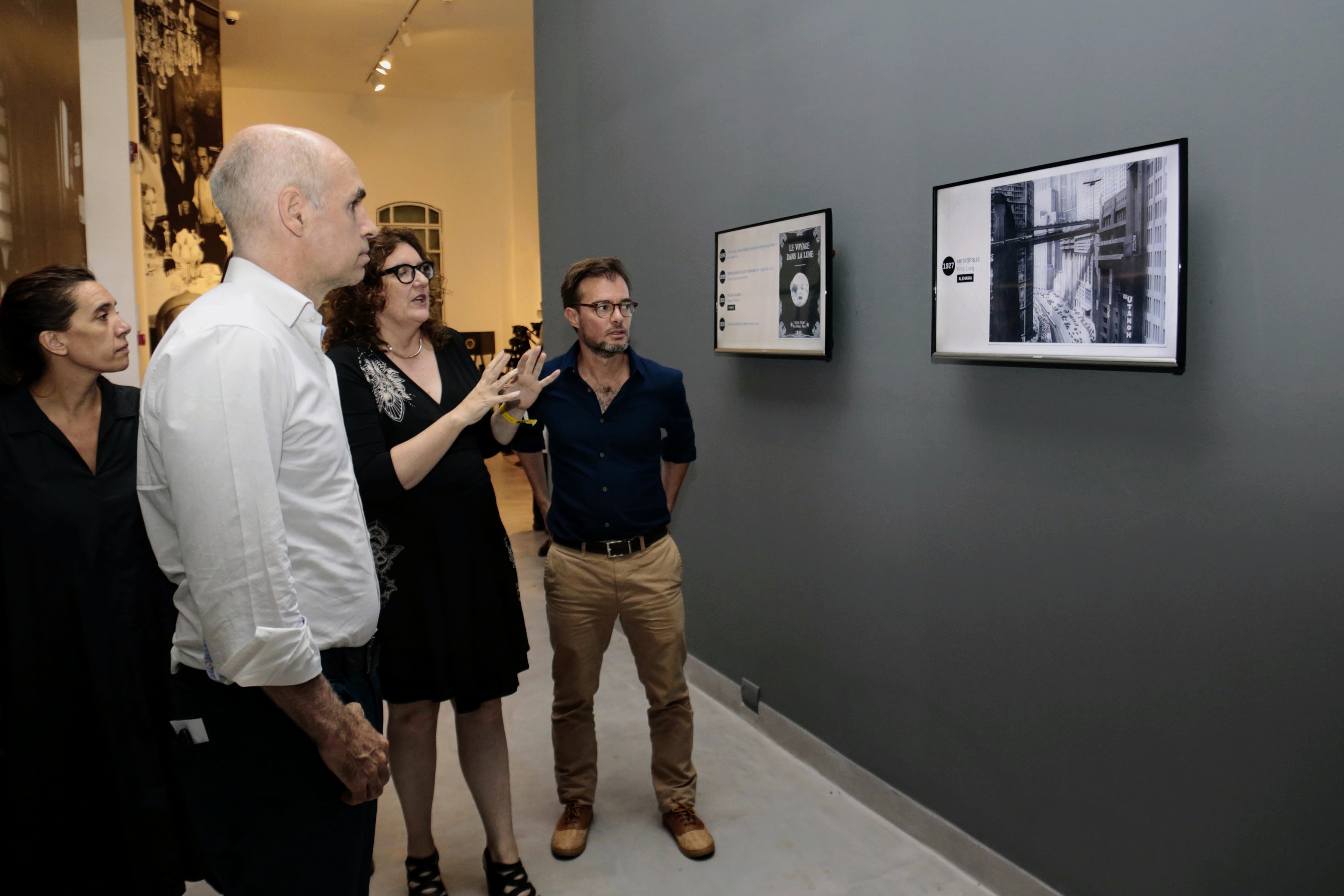 Rodríguez Larreta en la puesta en valor del Museo del Cine: "Va a ser otro impulso grande a la cultura de la Ciudad”
